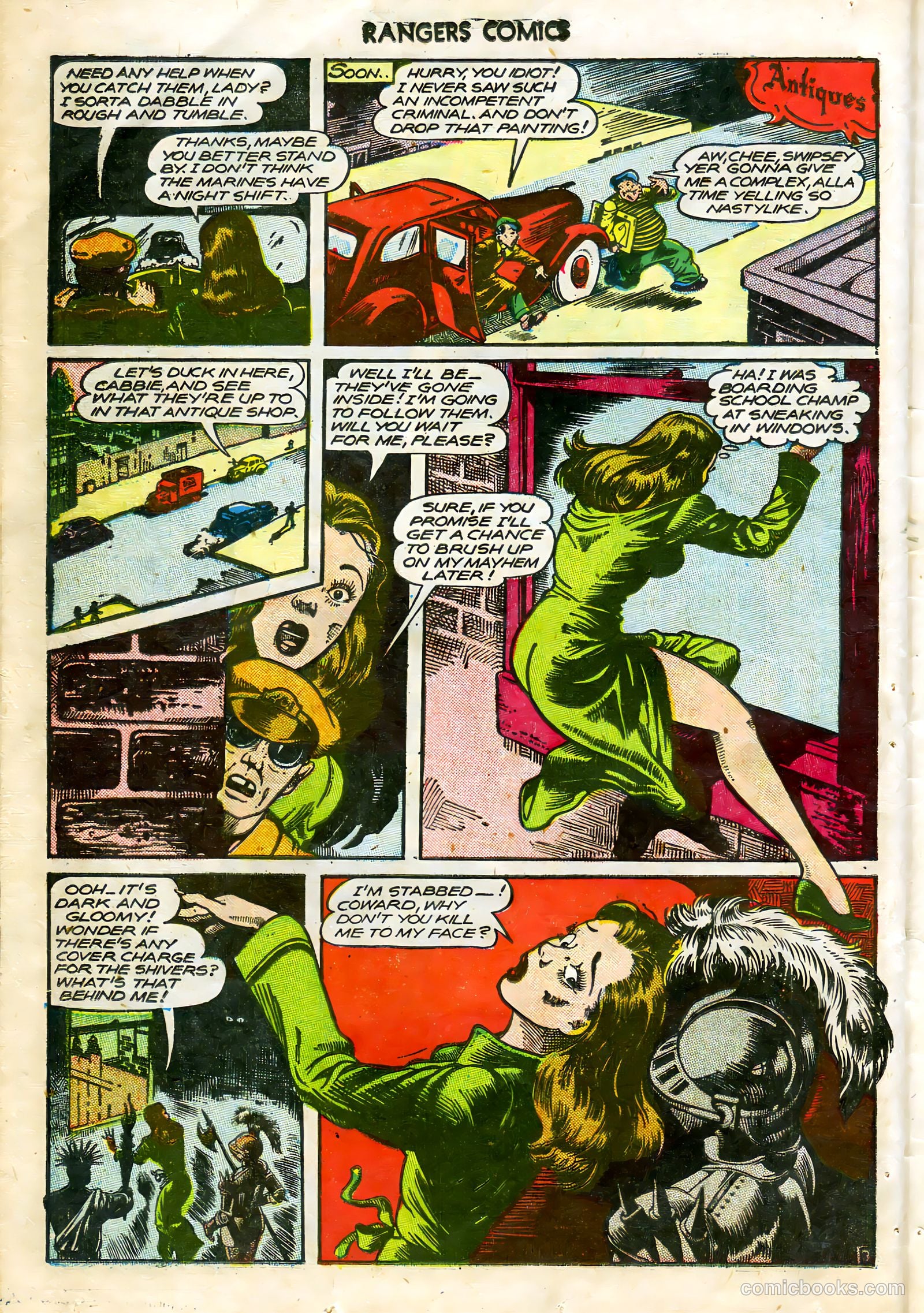 Rangers Comics #30 (1953) — page 38 of 52