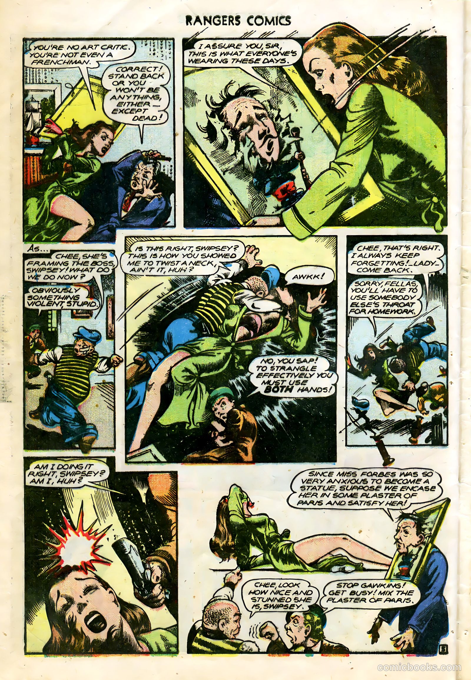 Rangers Comics #30 (1953) — page 40 of 52
