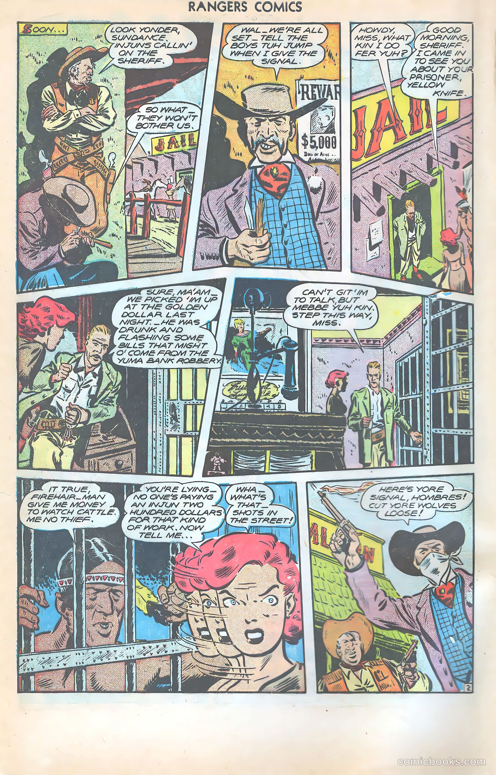 Rangers Comics #31 (1946) — page 5 of 53