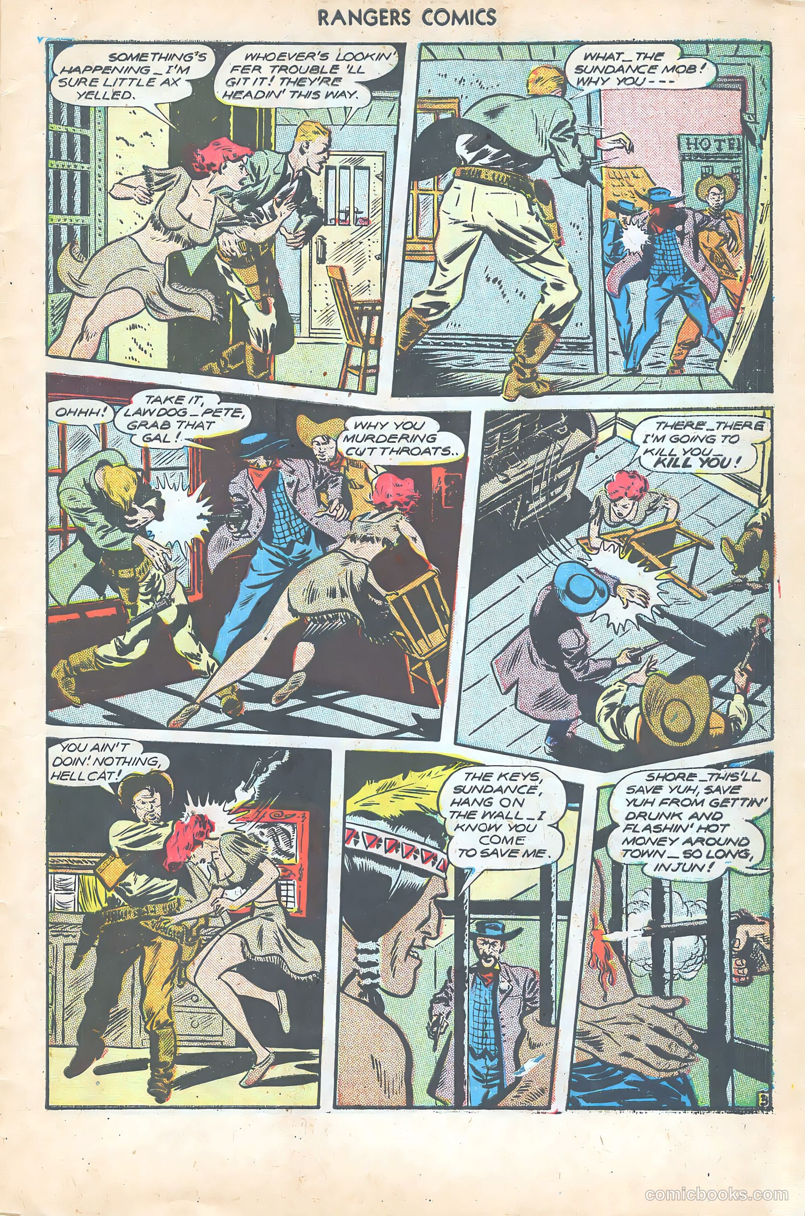 Rangers Comics #31 (1946) — page 6 of 53