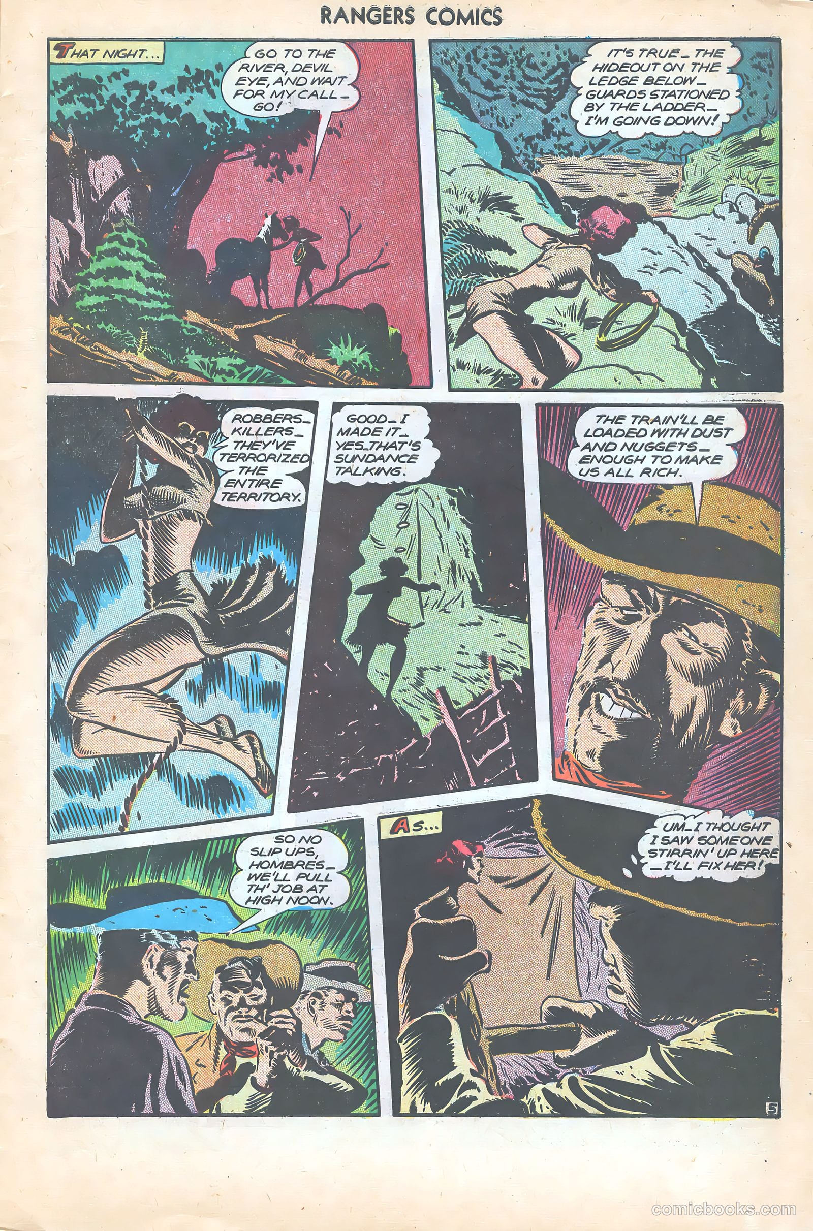 Rangers Comics #31 (1946) — page 8 of 53