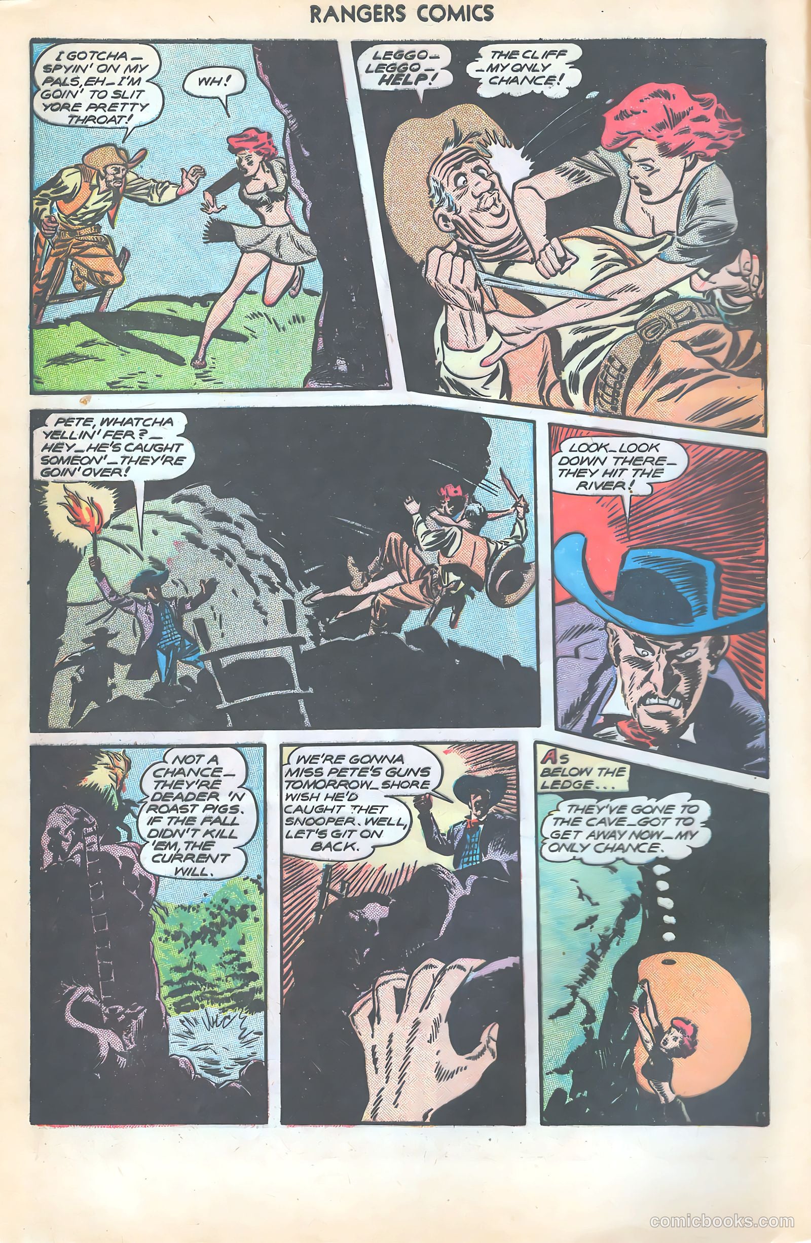 Rangers Comics #31 (1946) — page 9 of 53