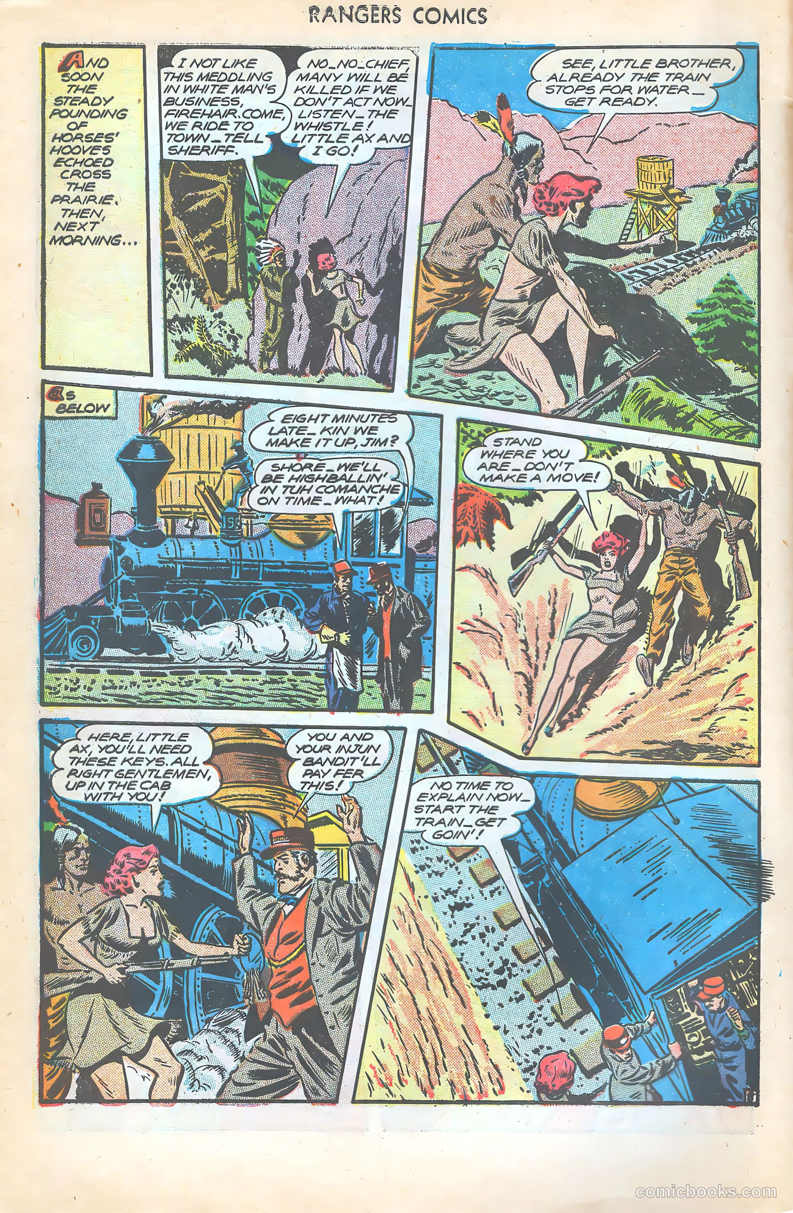 Rangers Comics #31 (1946) — page 11 of 53