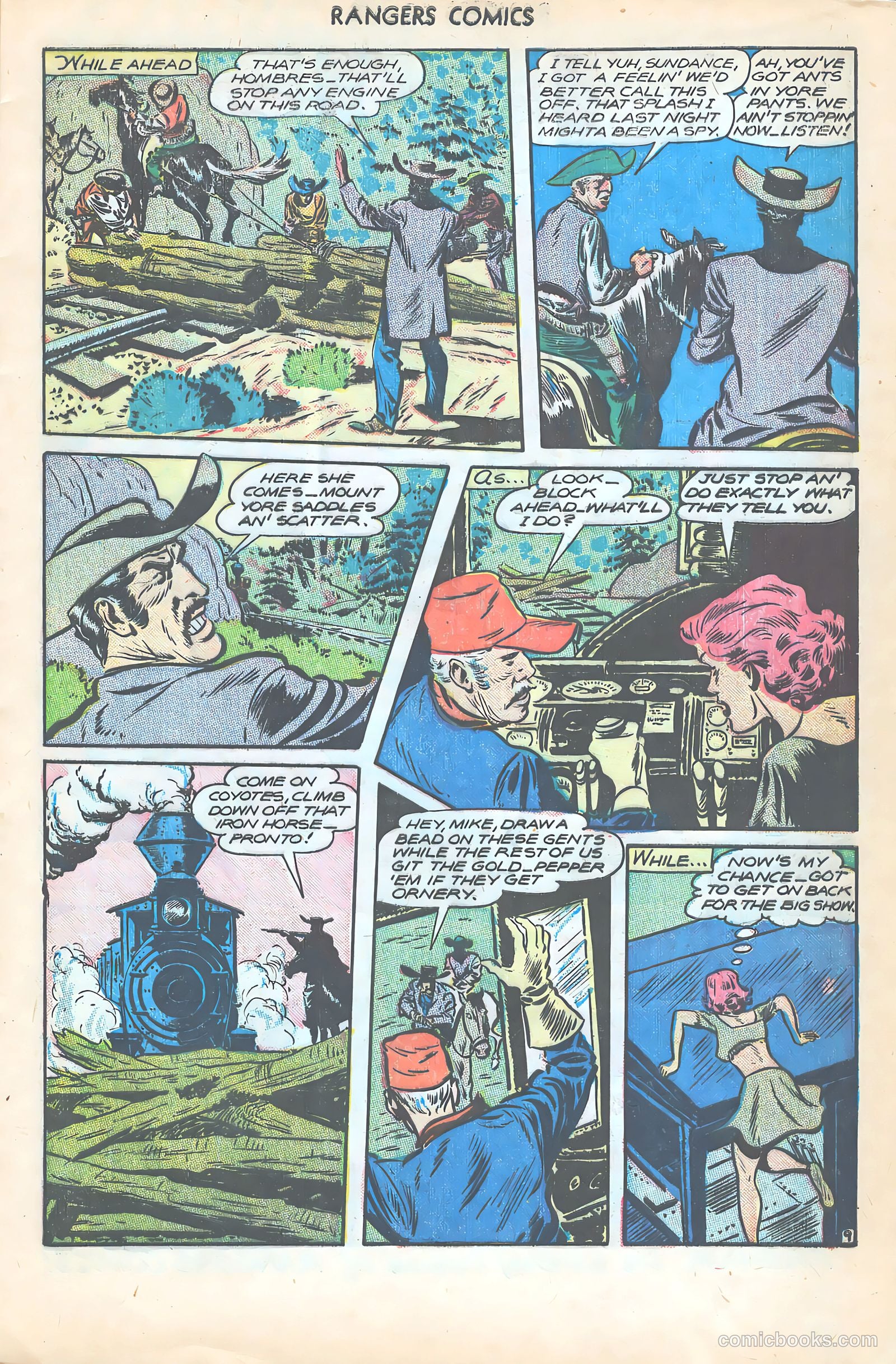 Rangers Comics #31 (1946) — page 12 of 53