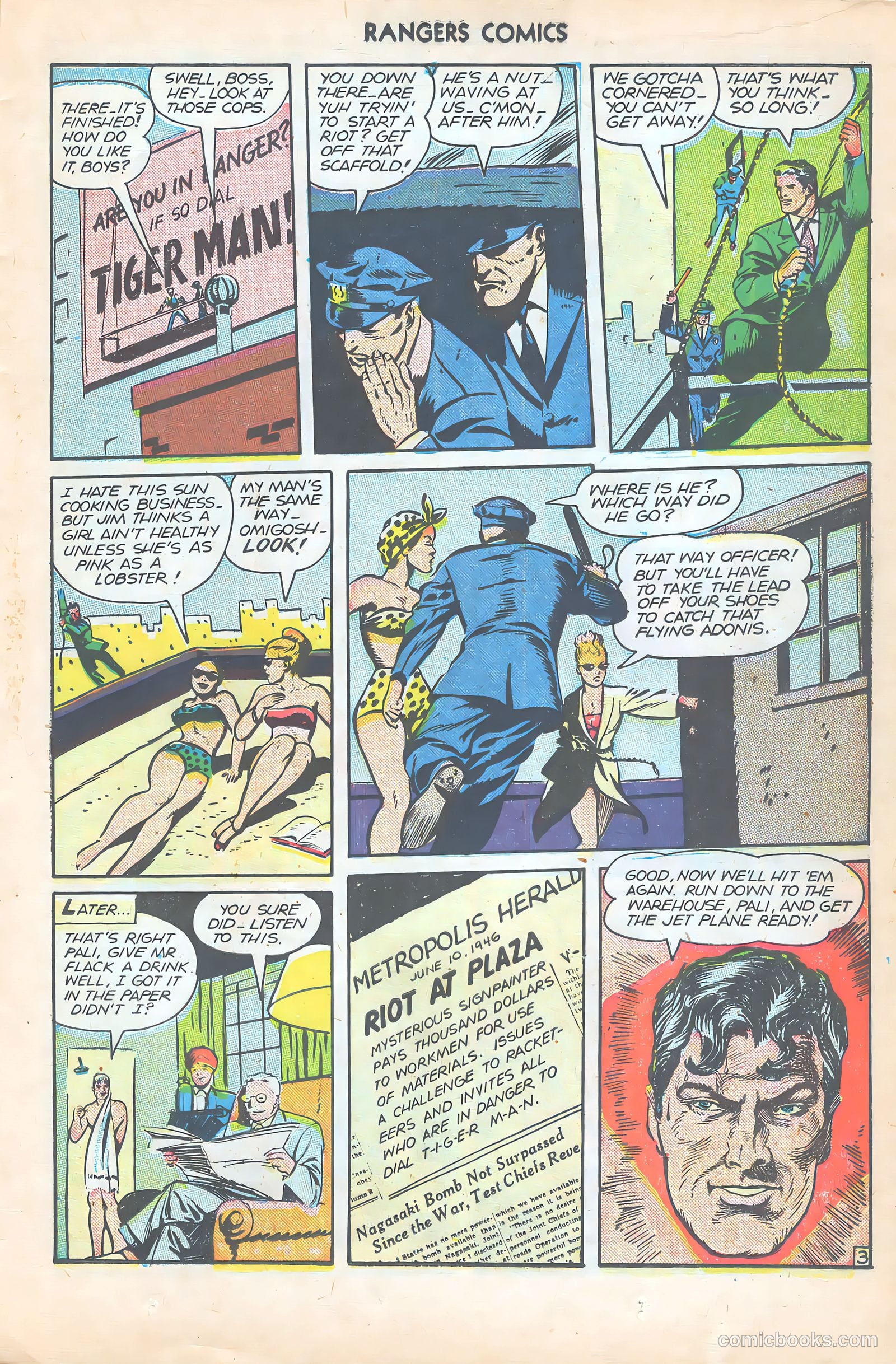 Rangers Comics #31 (1946) — page 16 of 53