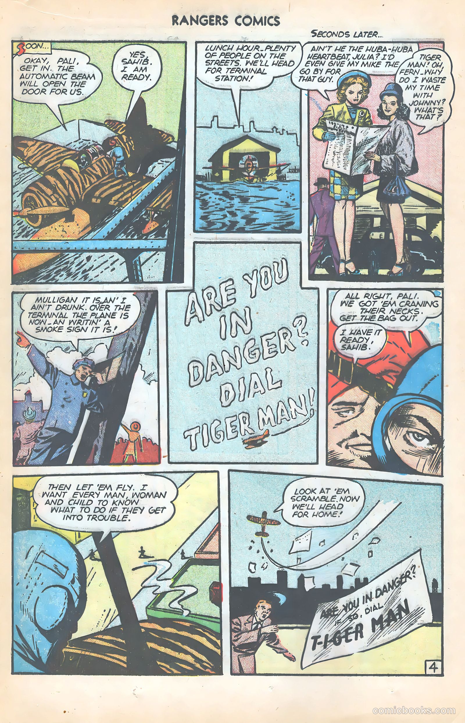 Rangers Comics #31 (1946) — page 17 of 53