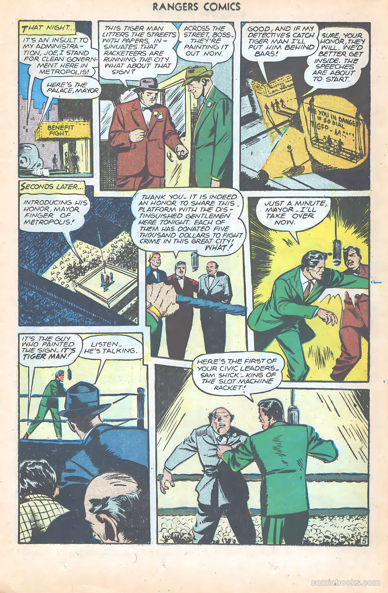 Rangers Comics #31 (1946) — page 18 of 53