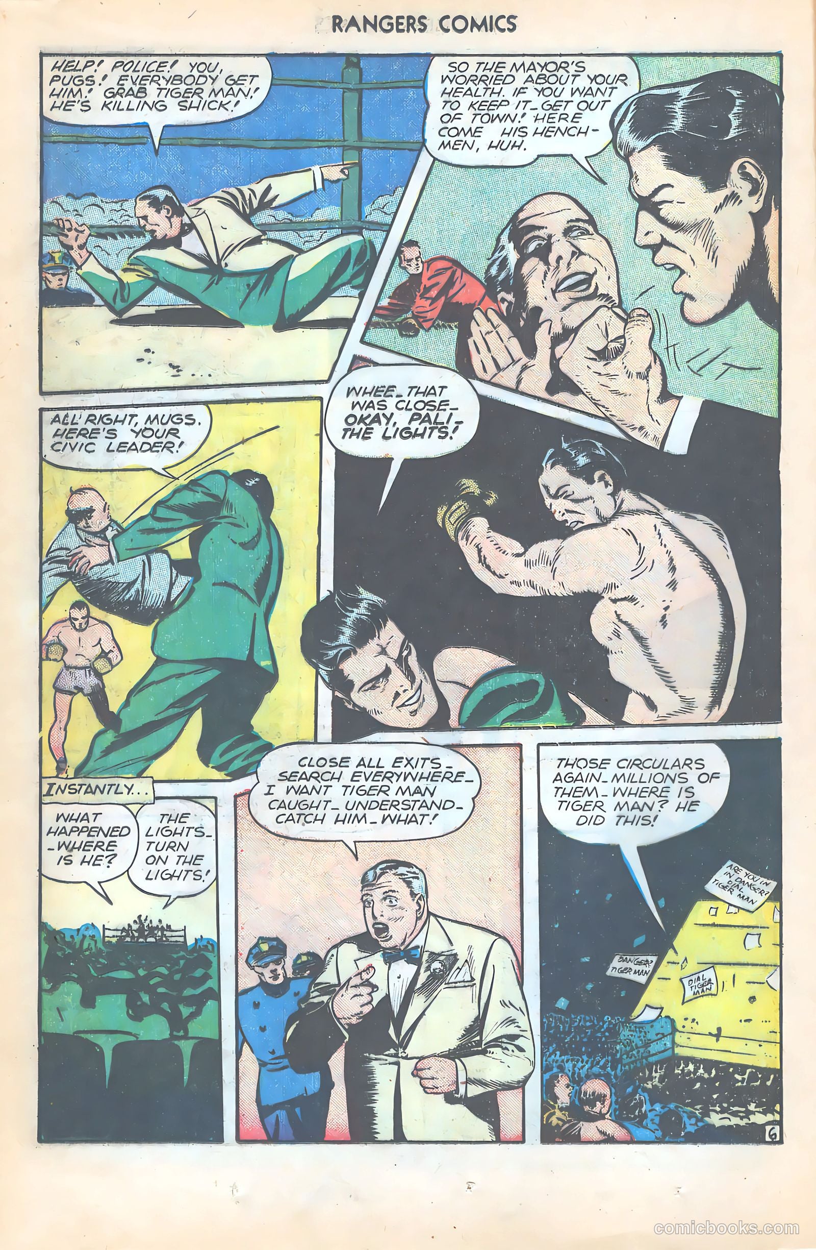 Rangers Comics #31 (1946) — page 19 of 53