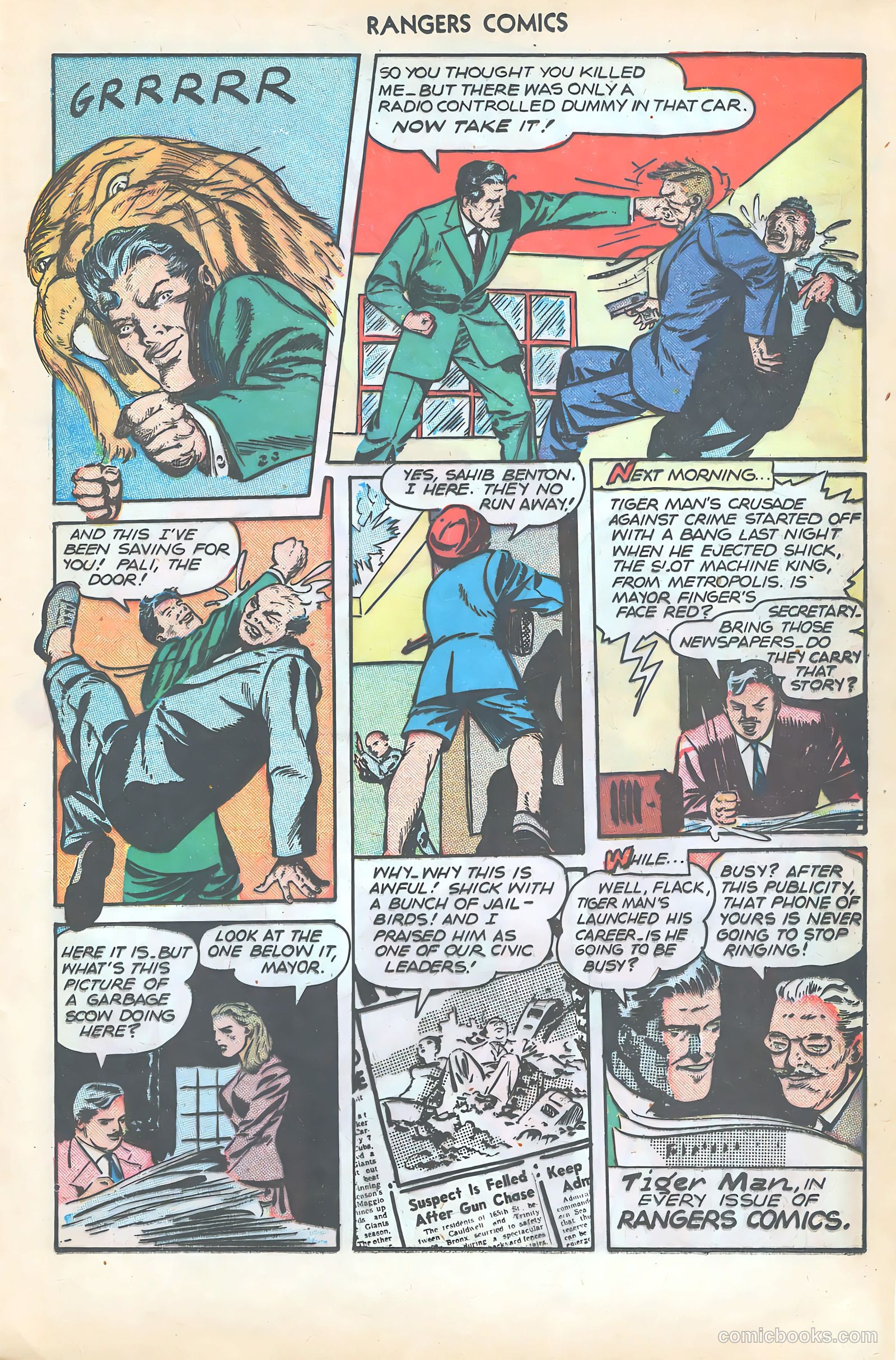 Rangers Comics #31 (1946) — page 22 of 53