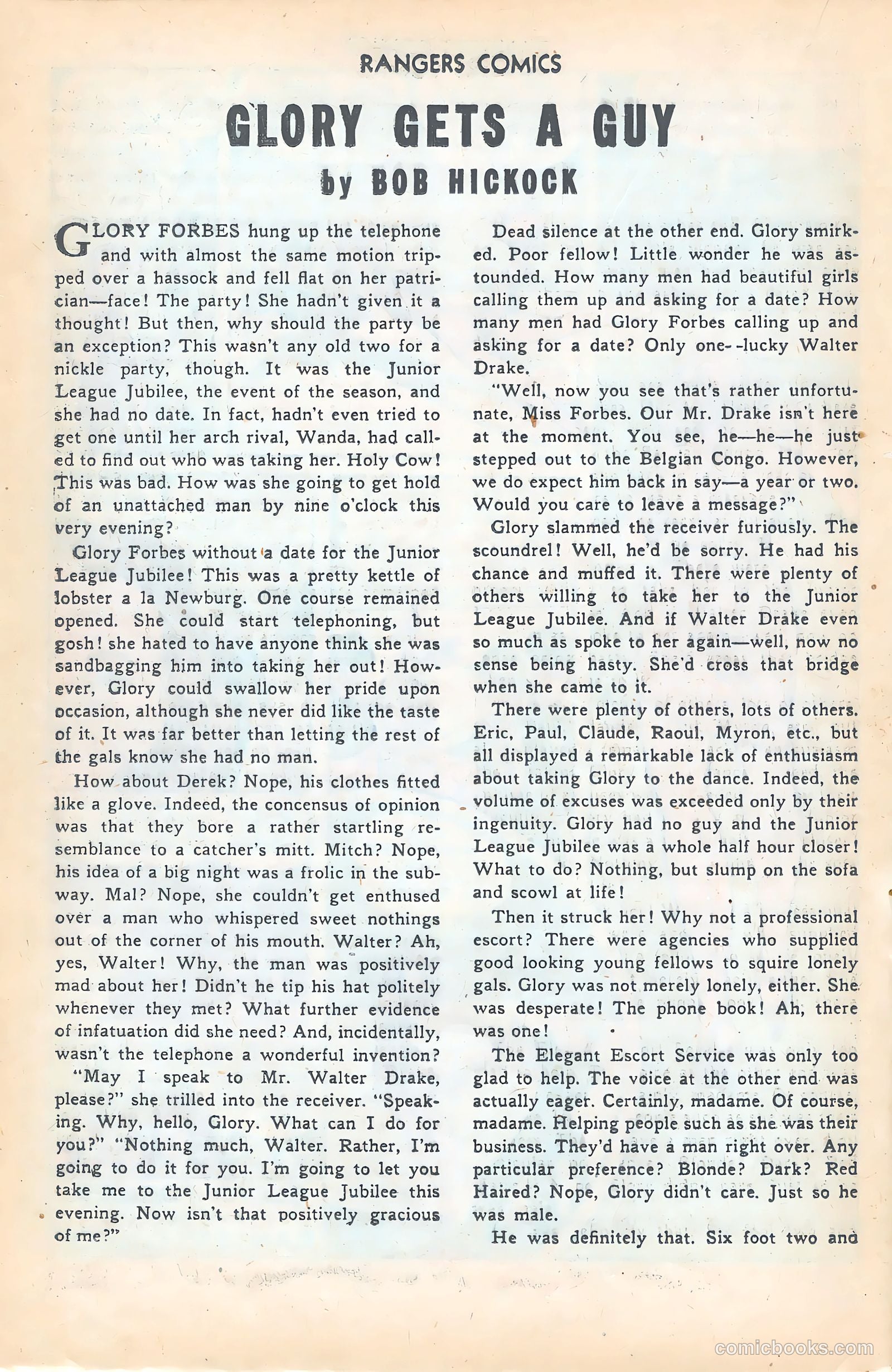 Rangers Comics #31 (1946) — page 29 of 53