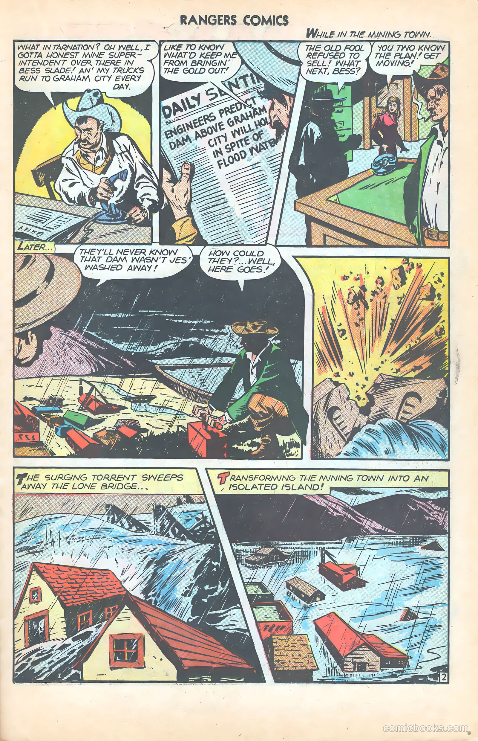 Rangers Comics #31 (1946) — page 32 of 53