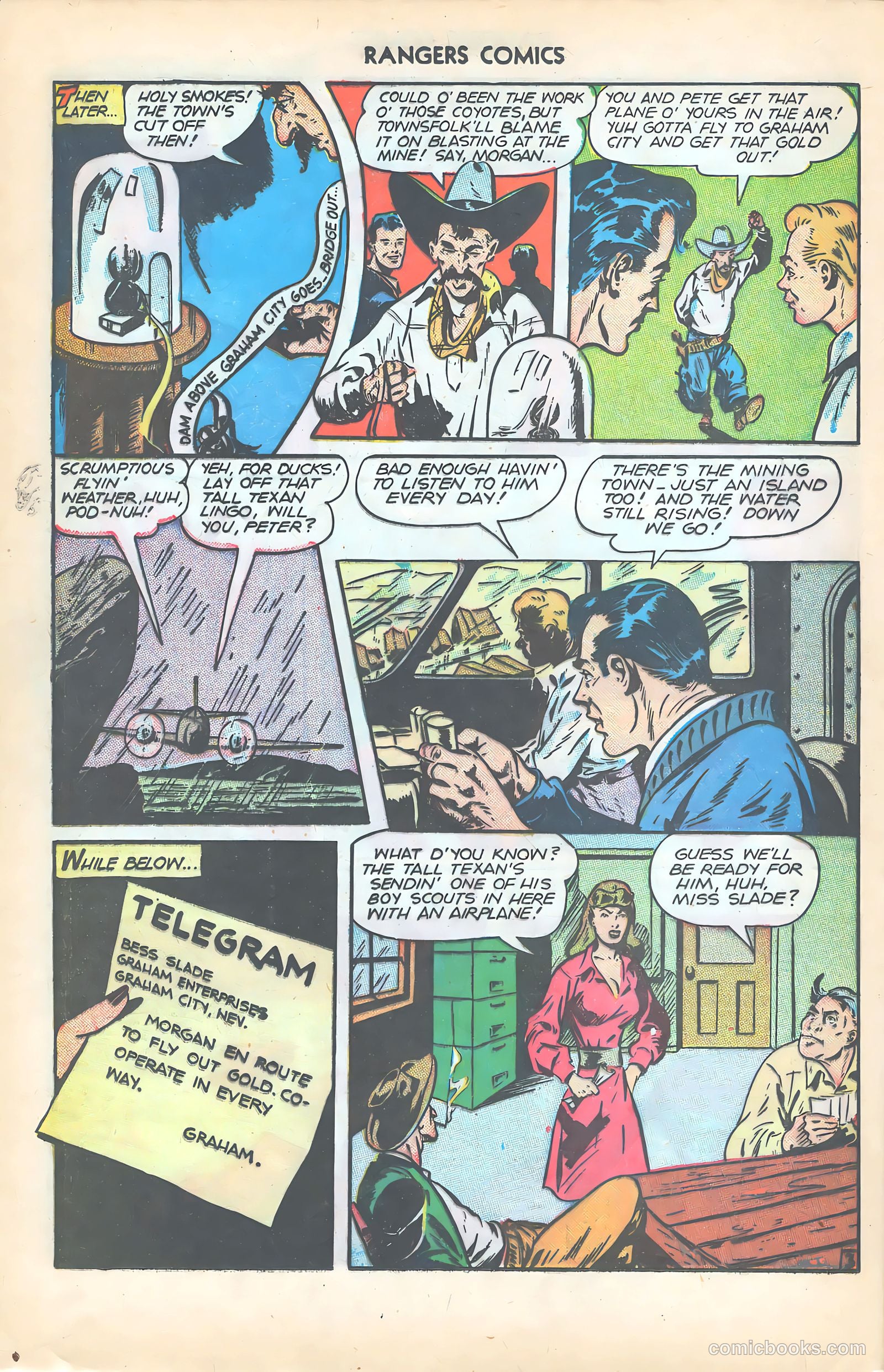 Rangers Comics #31 (1946) — page 33 of 53