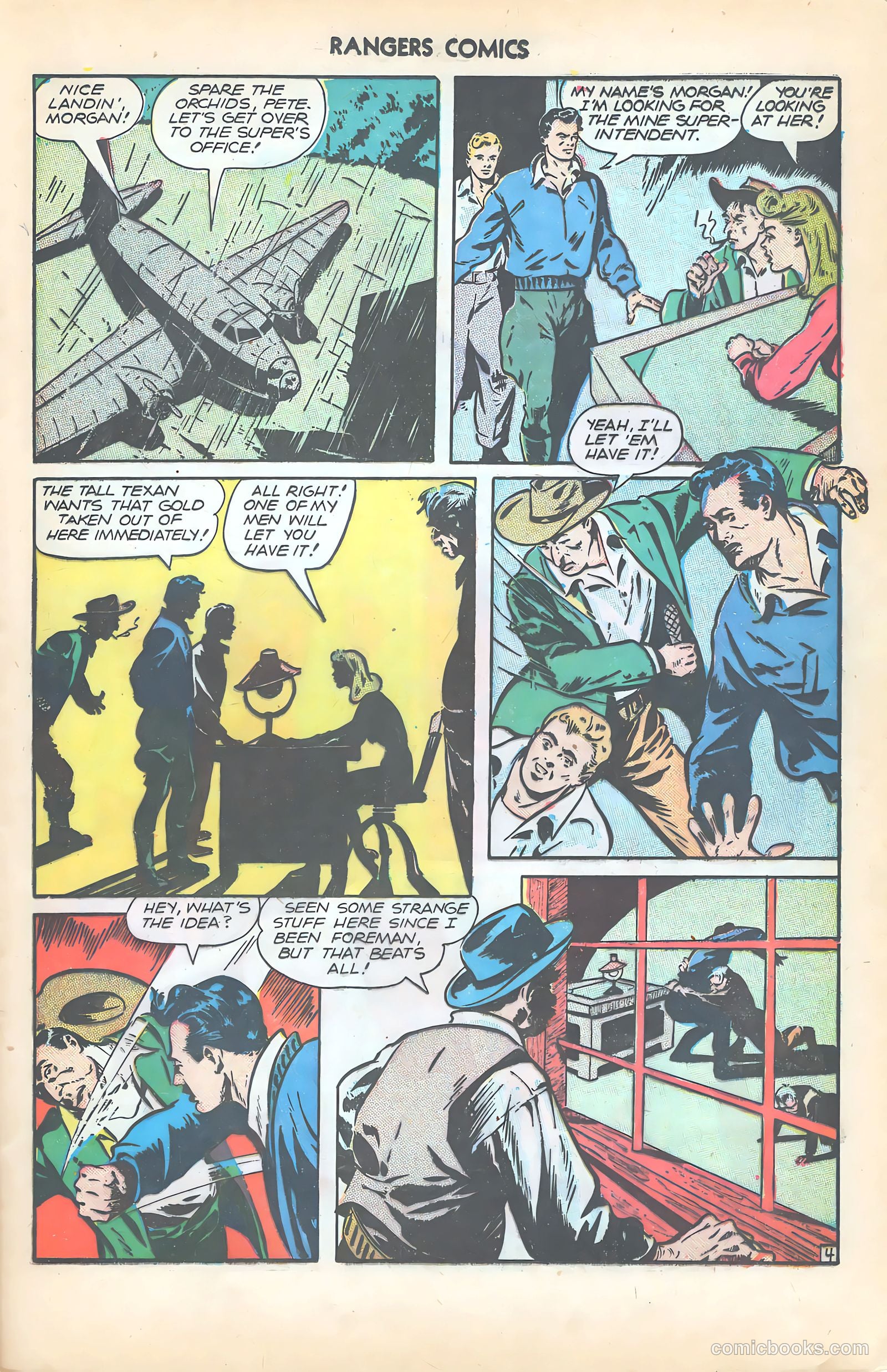 Rangers Comics #31 (1946) — page 34 of 53