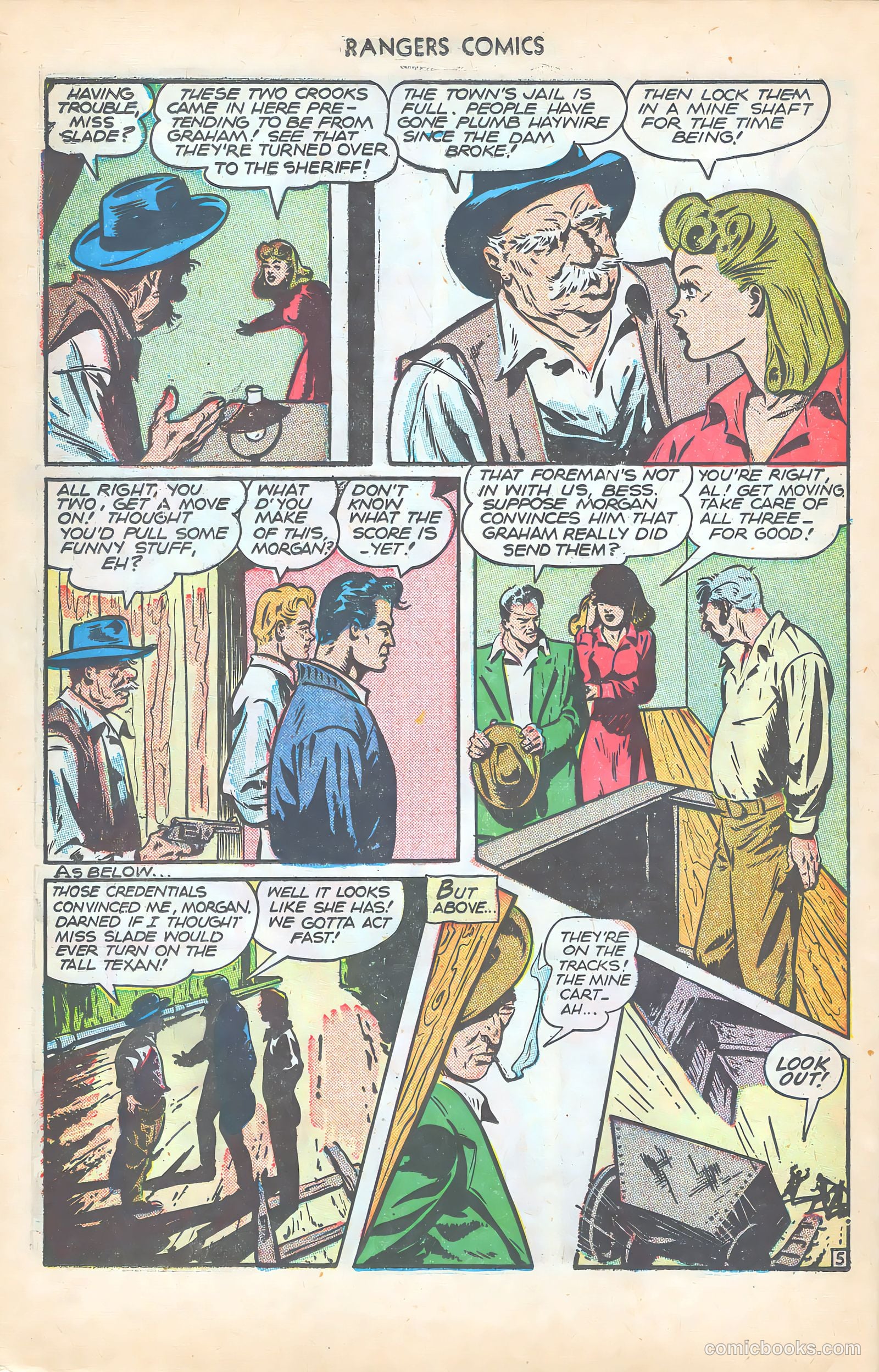 Rangers Comics #31 (1946) — page 35 of 53