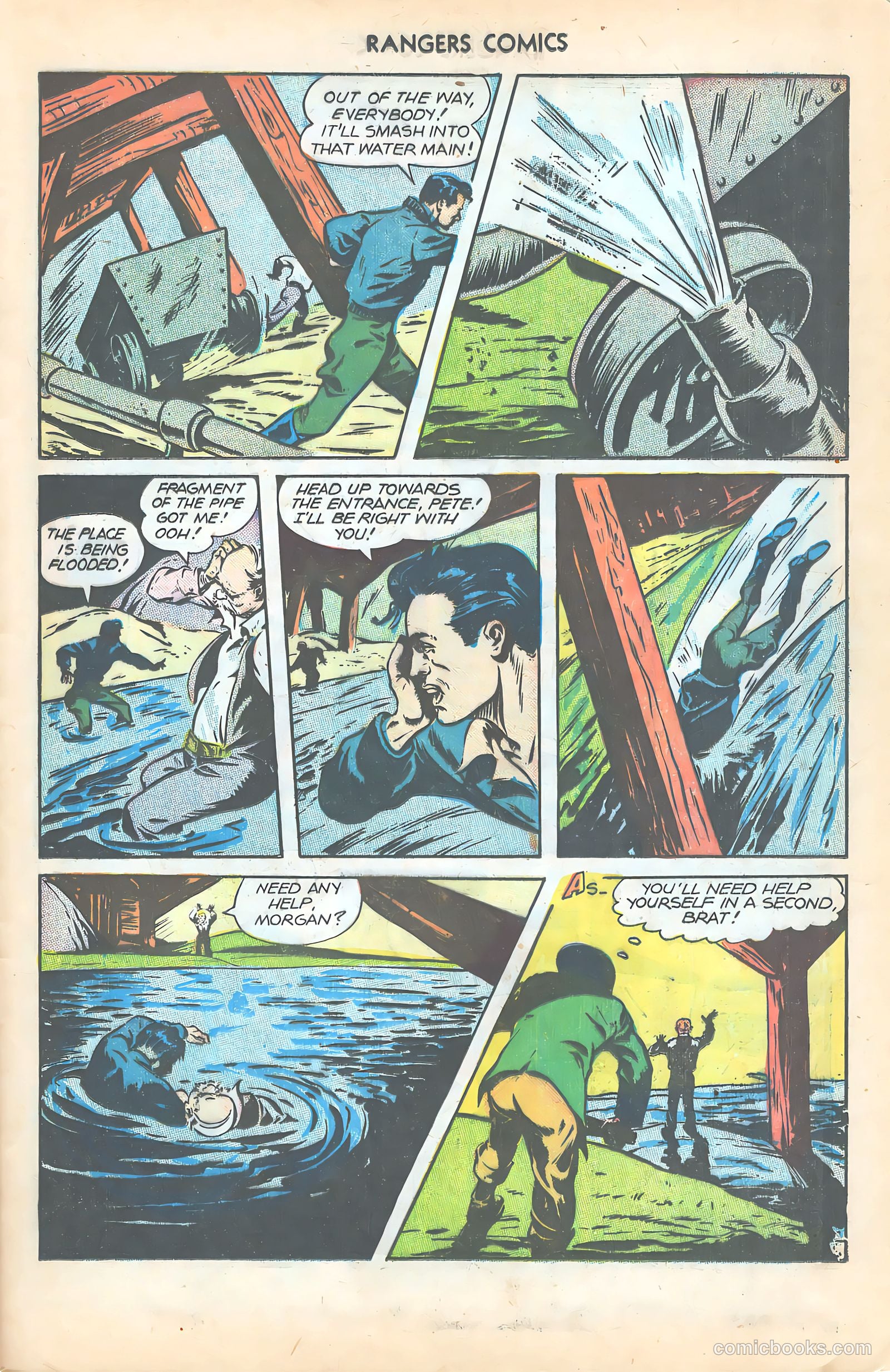 Rangers Comics #31 (1946) — page 36 of 53