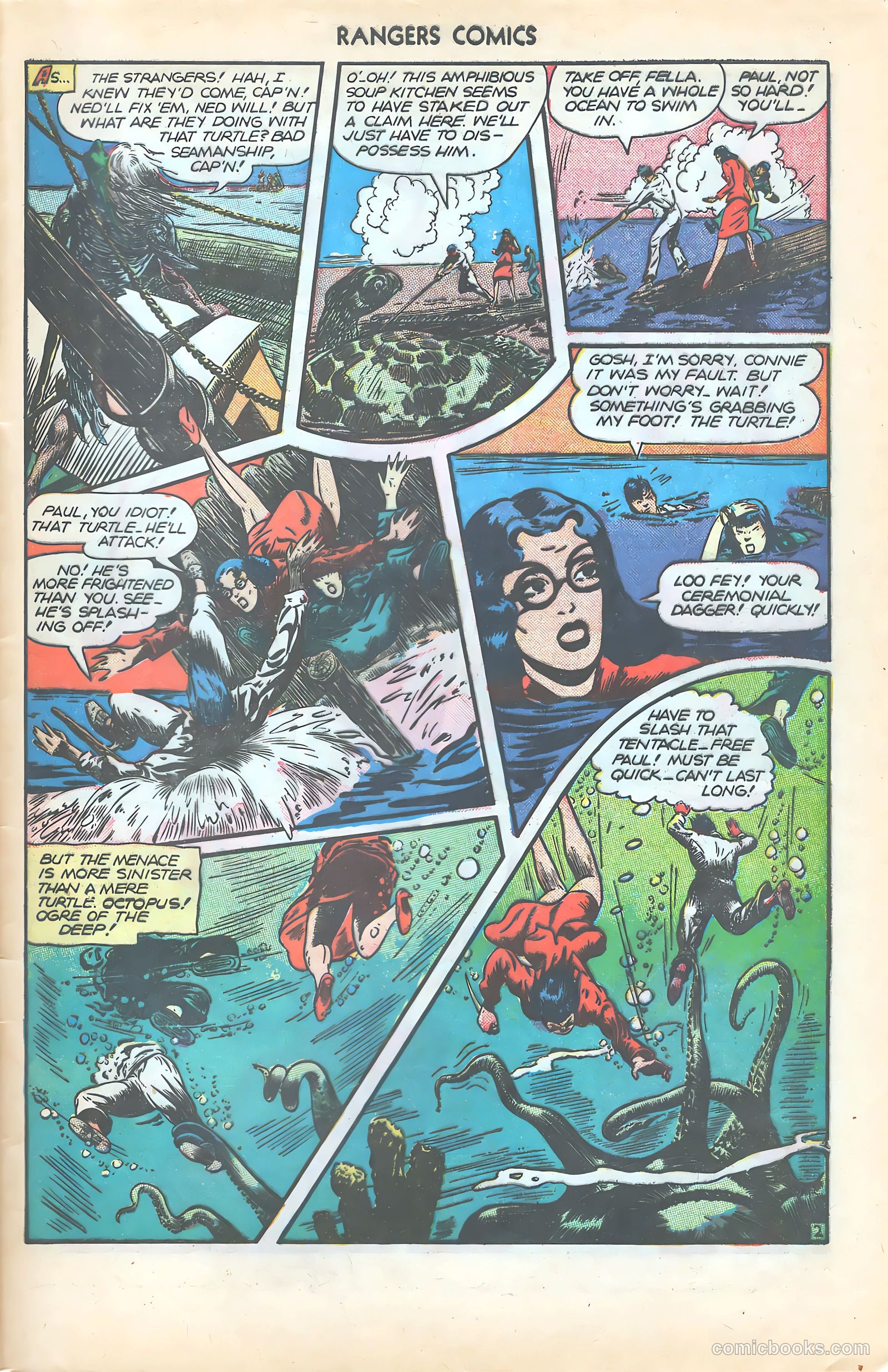 Rangers Comics #31 (1946) — page 46 of 53