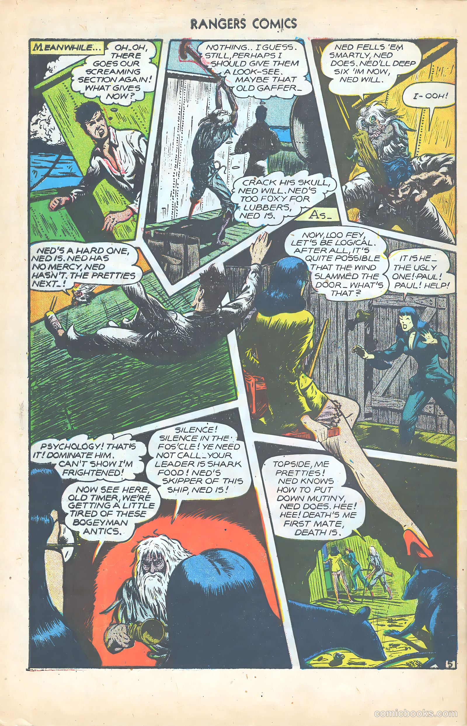 Rangers Comics #31 (1946) — page 49 of 53