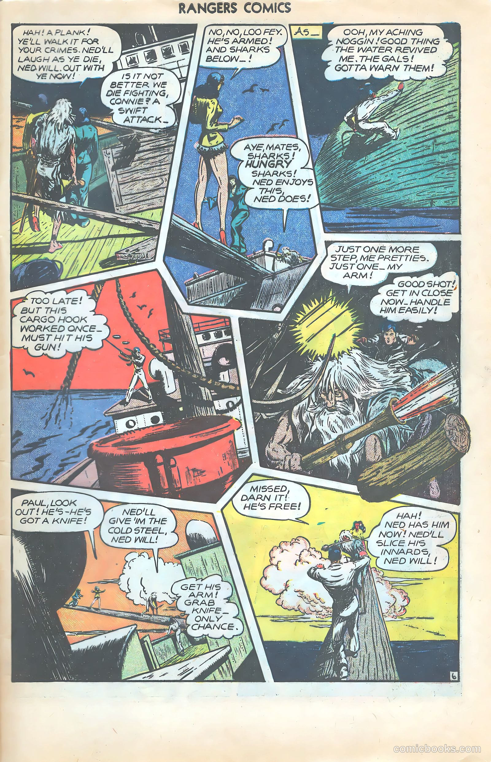 Rangers Comics #31 (1946) — page 50 of 53