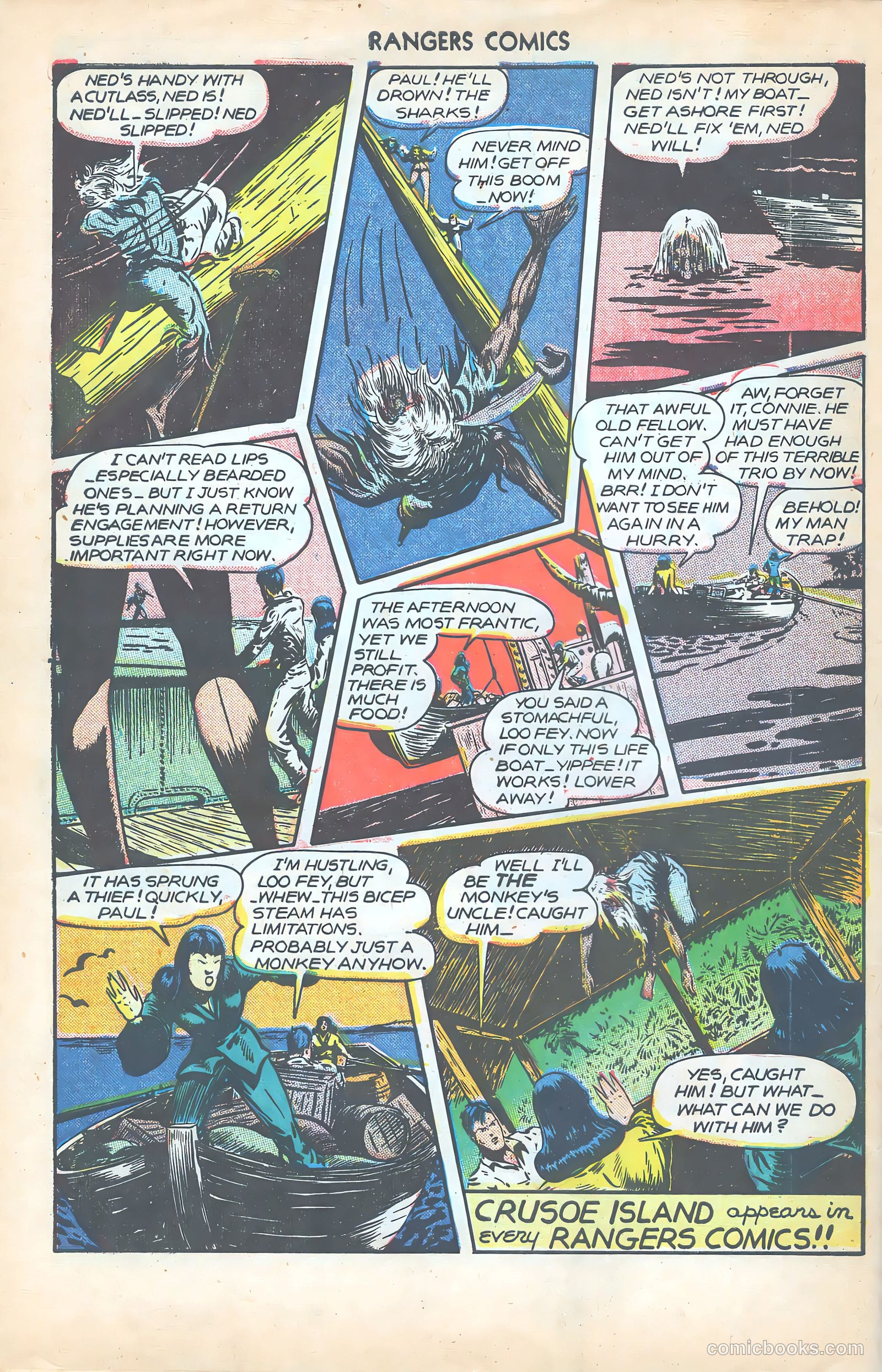Rangers Comics #31 (1946) — page 51 of 53