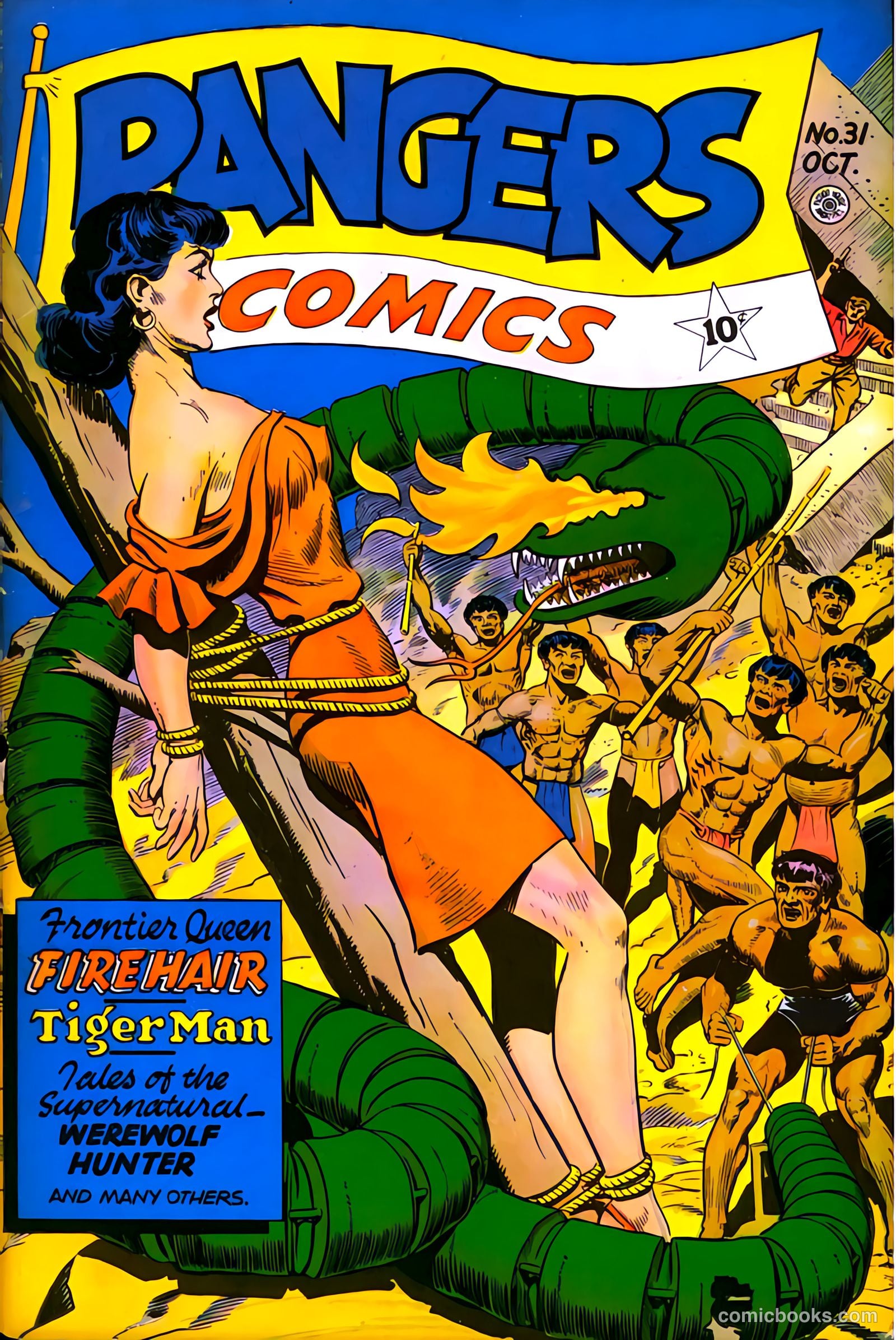 Rangers Comics #31 cover