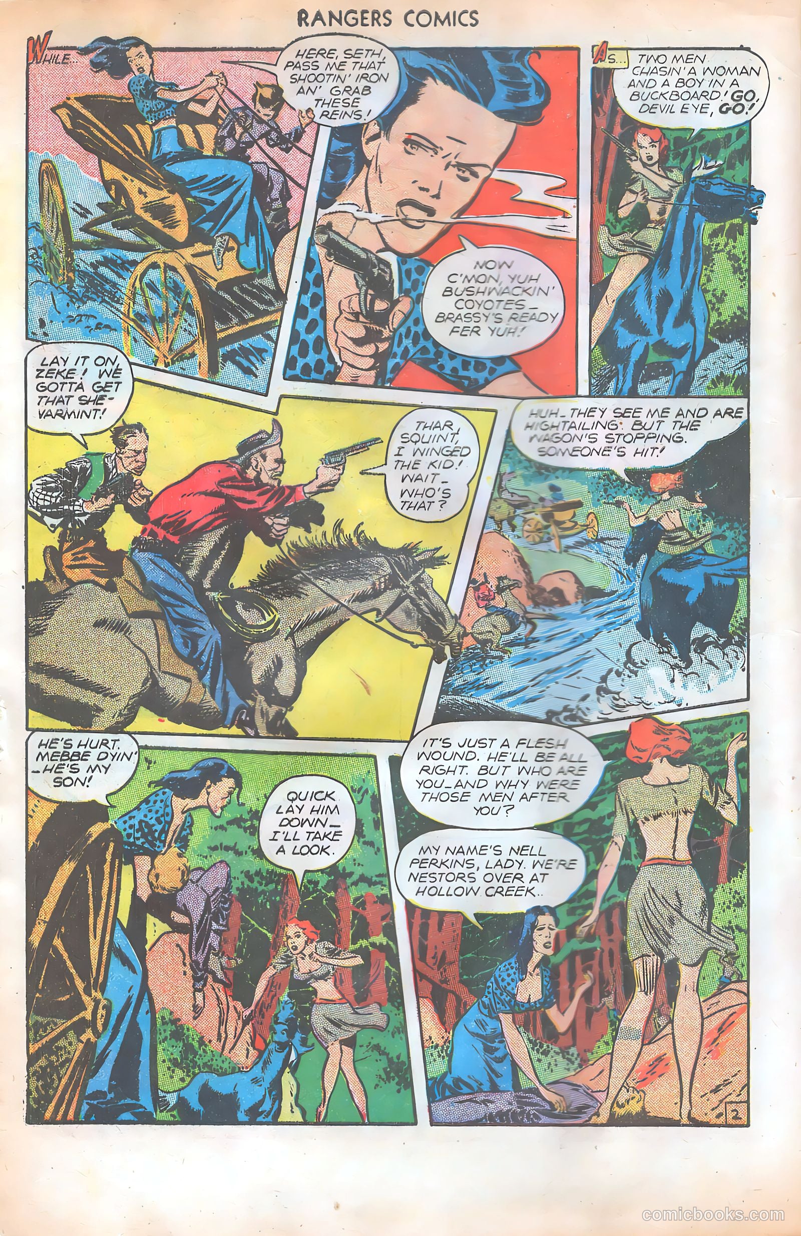 Rangers Comics #32 (1946) — page 4 of 52