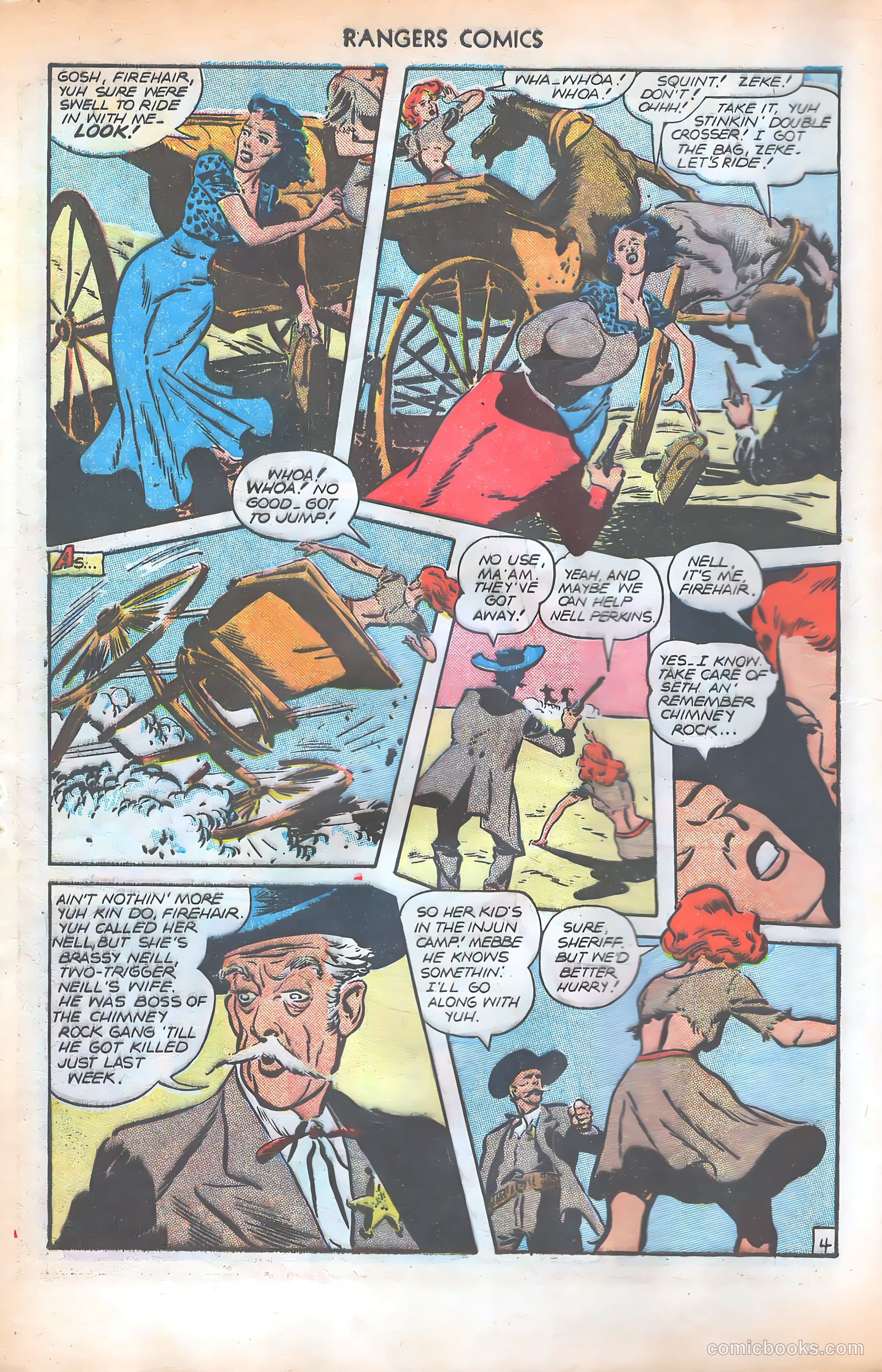 Rangers Comics #32 (1946) — page 6 of 52