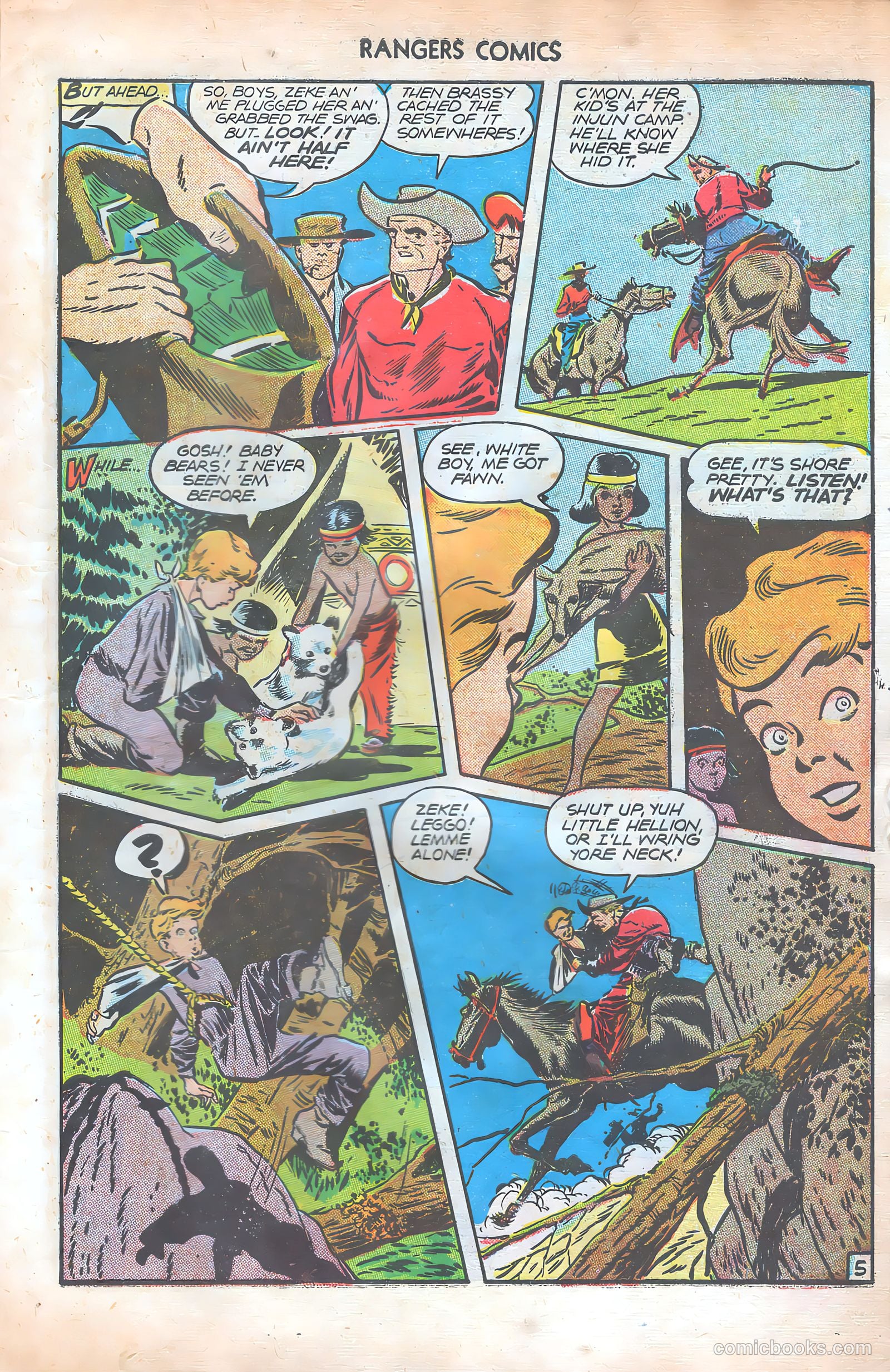 Rangers Comics #32 (1946) — page 7 of 52