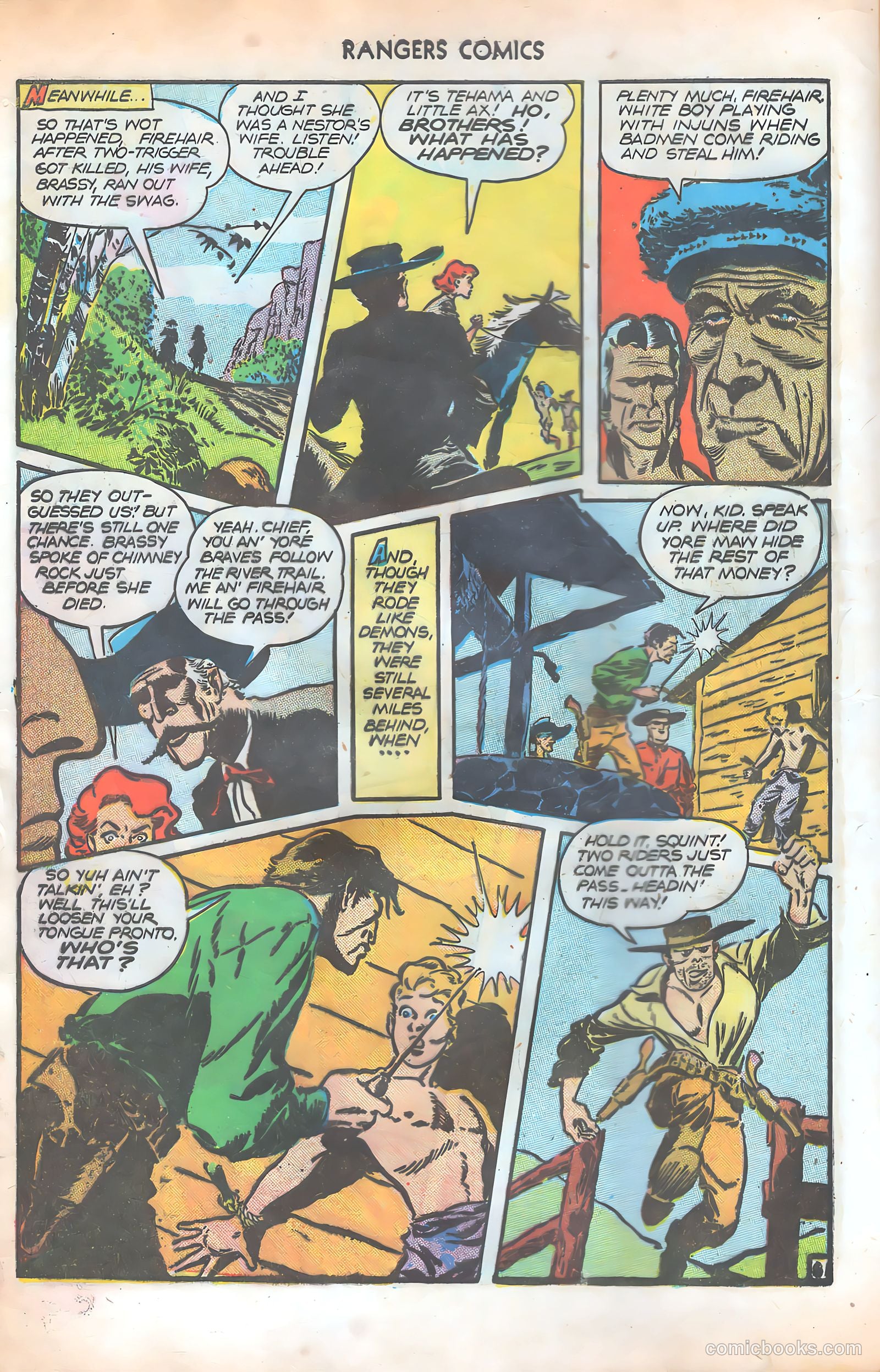 Rangers Comics #32 (1946) — page 8 of 52