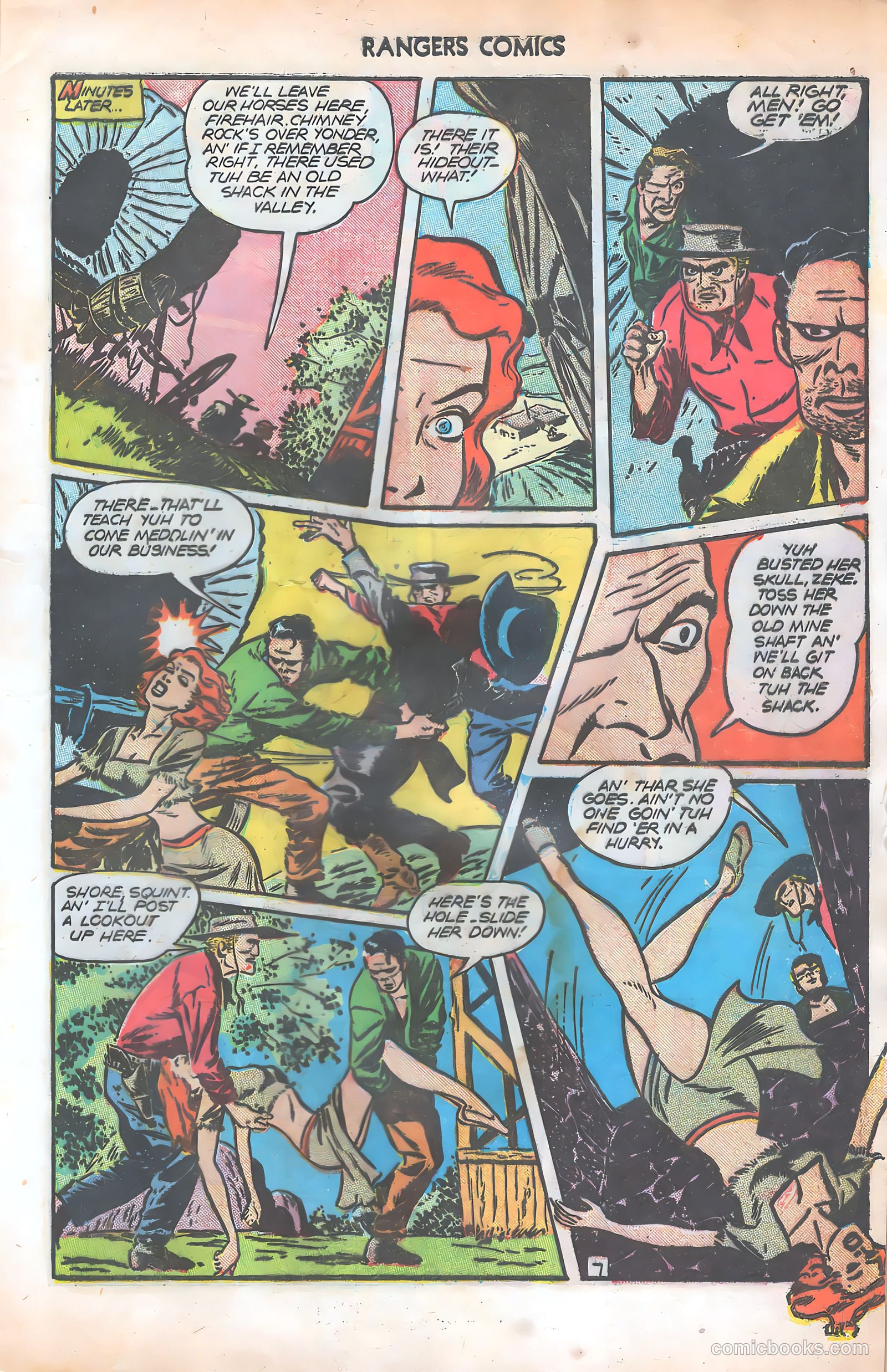 Rangers Comics #32 (1946) — page 9 of 52