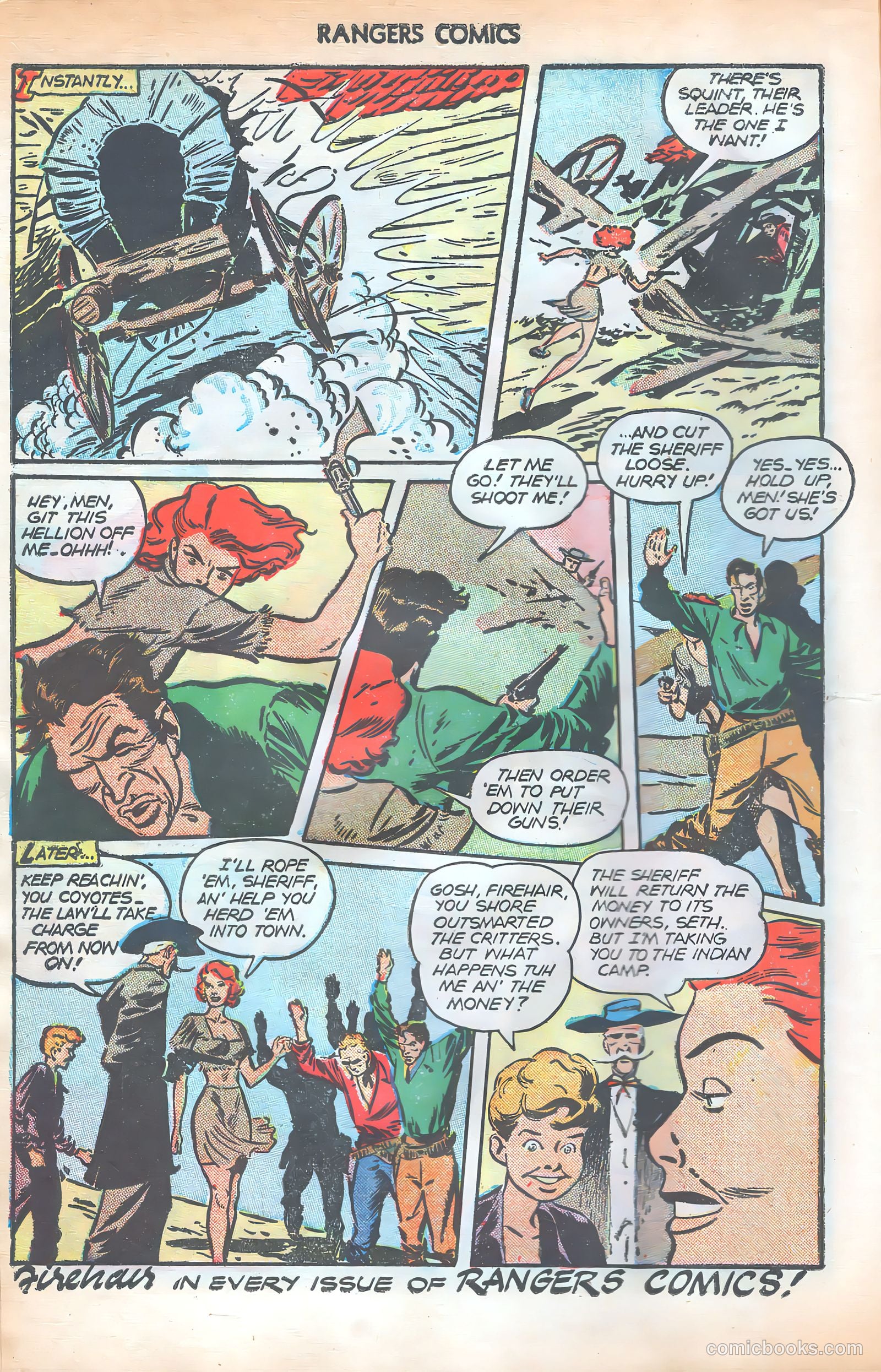 Rangers Comics #32 (1946) — page 12 of 52