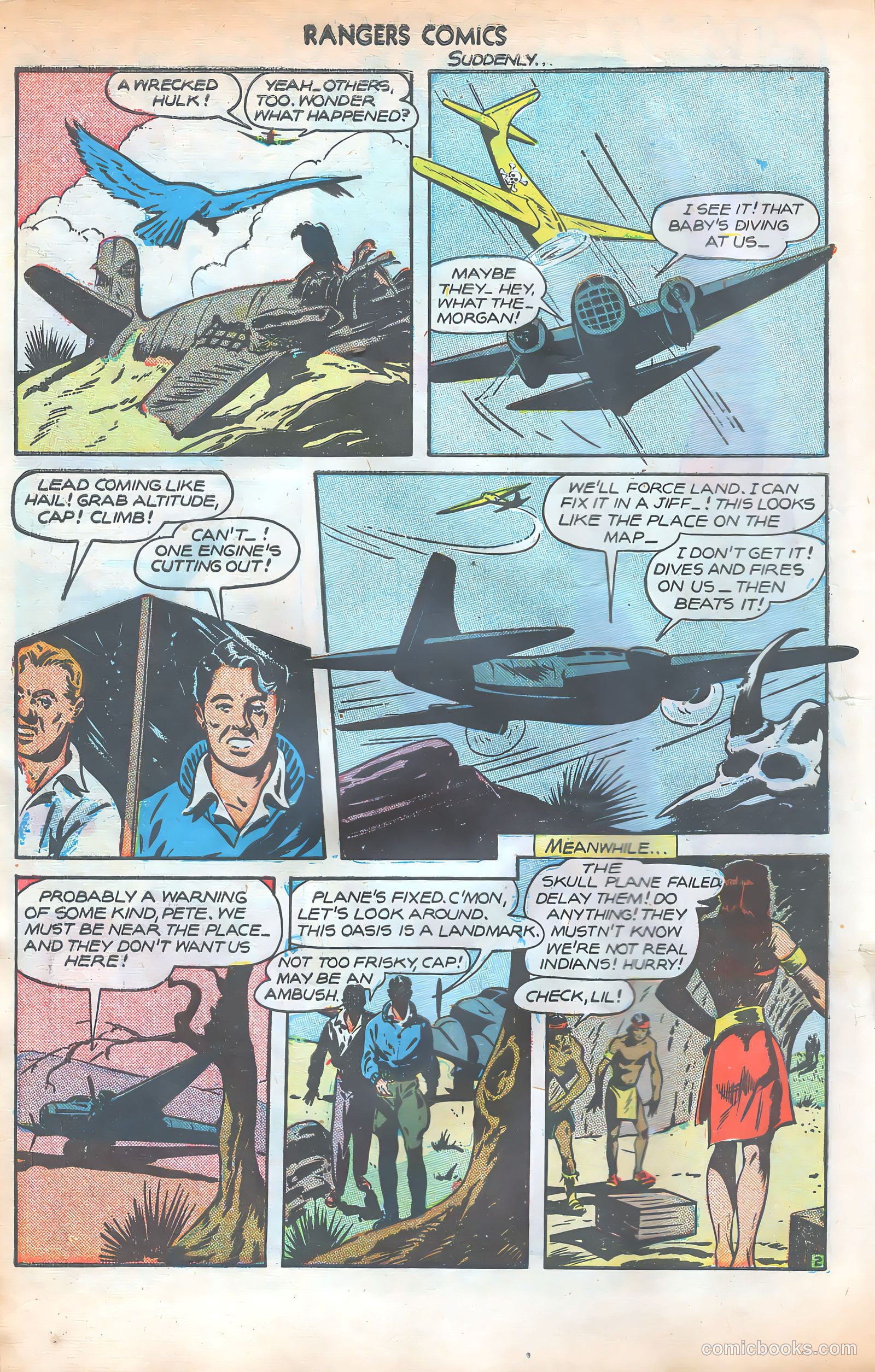 Rangers Comics #32 (1946) — page 14 of 52