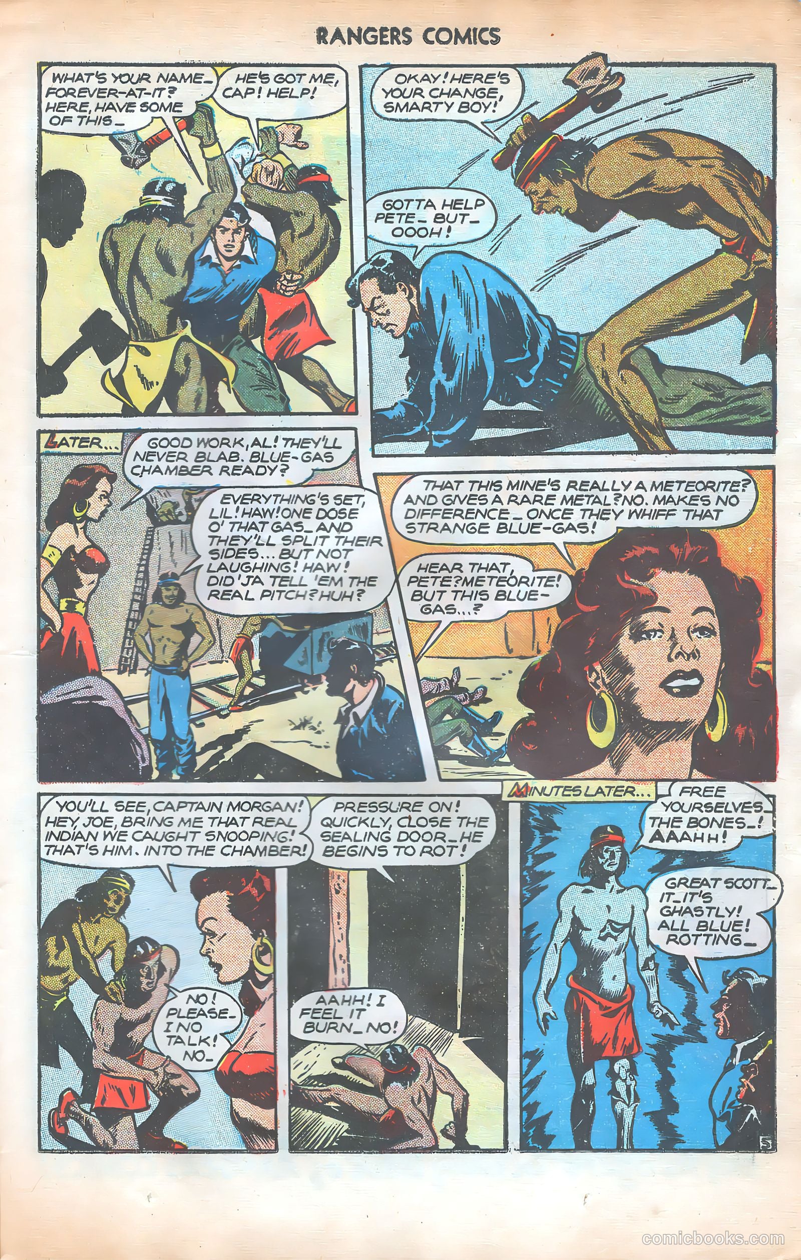 Rangers Comics #32 (1946) — page 17 of 52