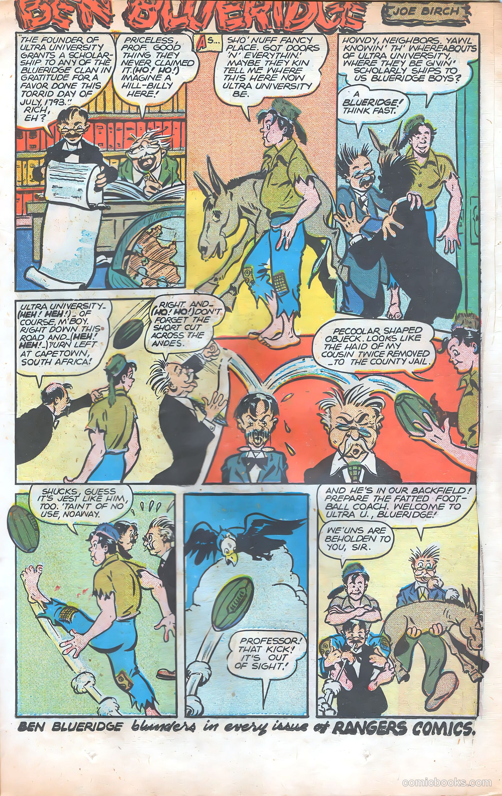 Rangers Comics #32 (1946) — page 19 of 52
