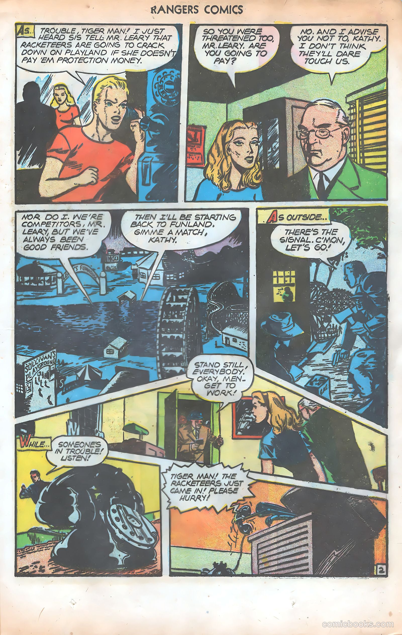 Rangers Comics #32 (1946) — page 21 of 52