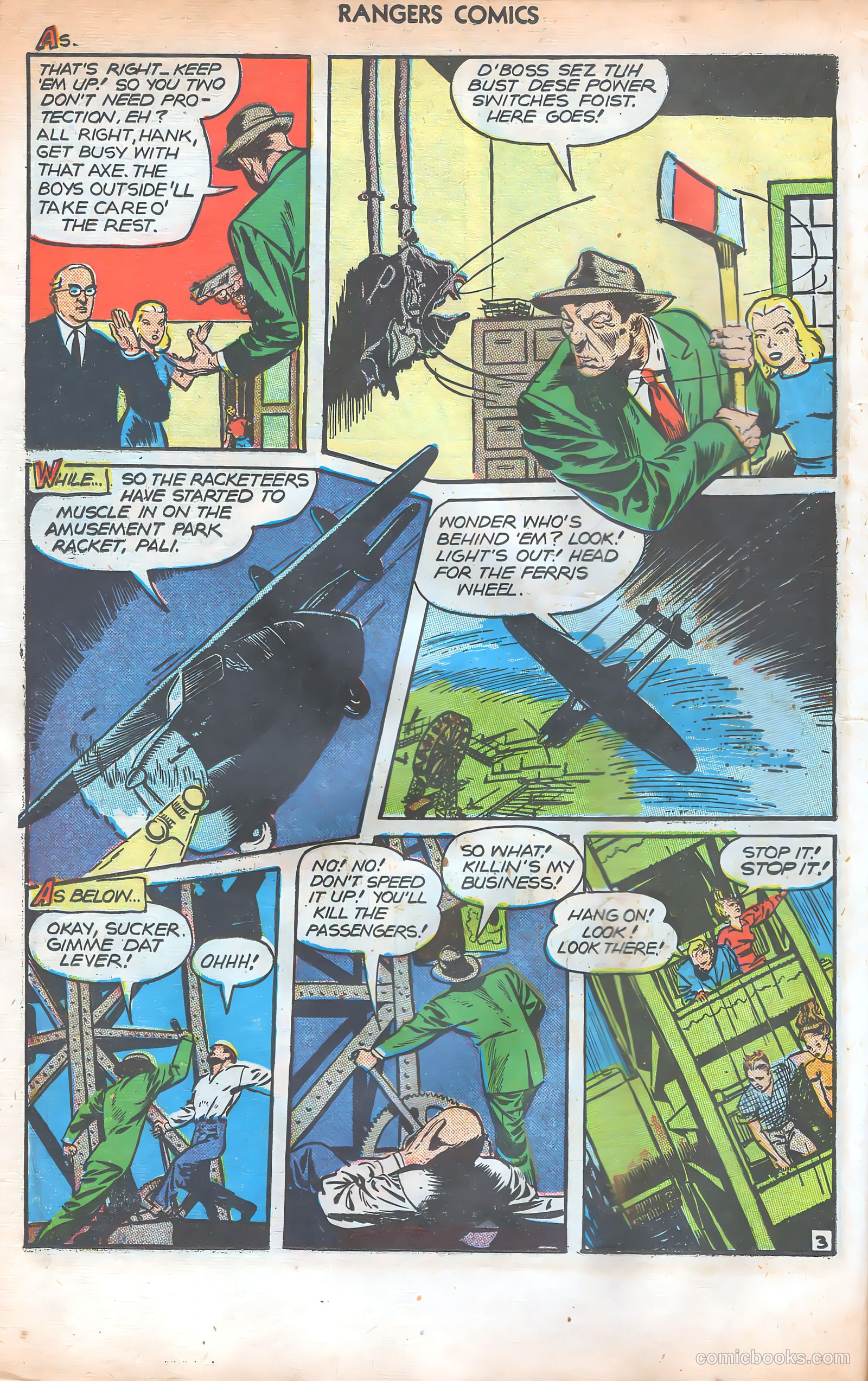 Rangers Comics #32 (1946) — page 22 of 52