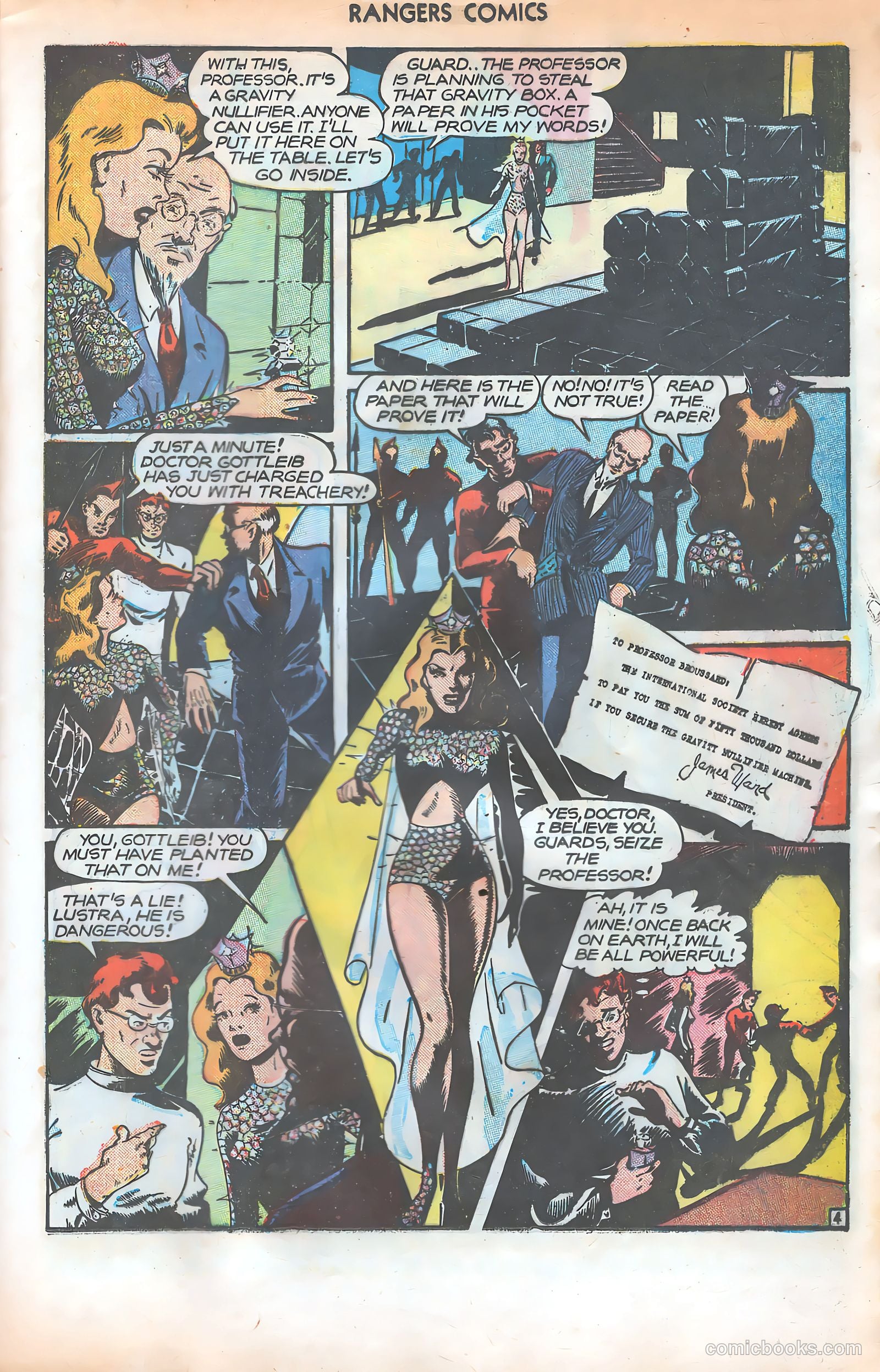 Rangers Comics #32 (1946) — page 33 of 52