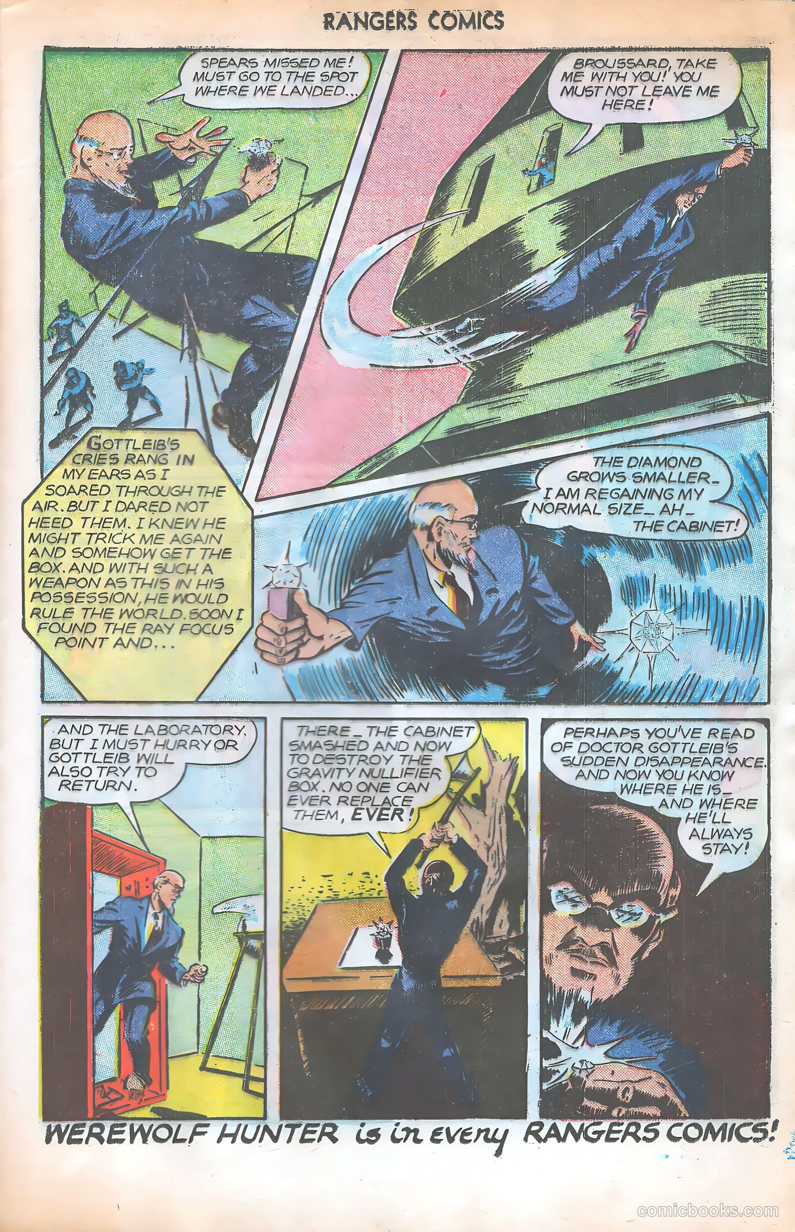 Rangers Comics #32 (1946) — page 35 of 52