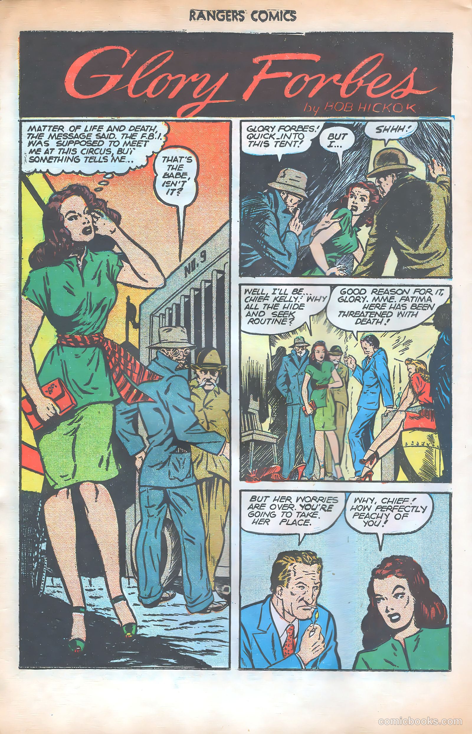 Rangers Comics #32 (1946) — page 36 of 52
