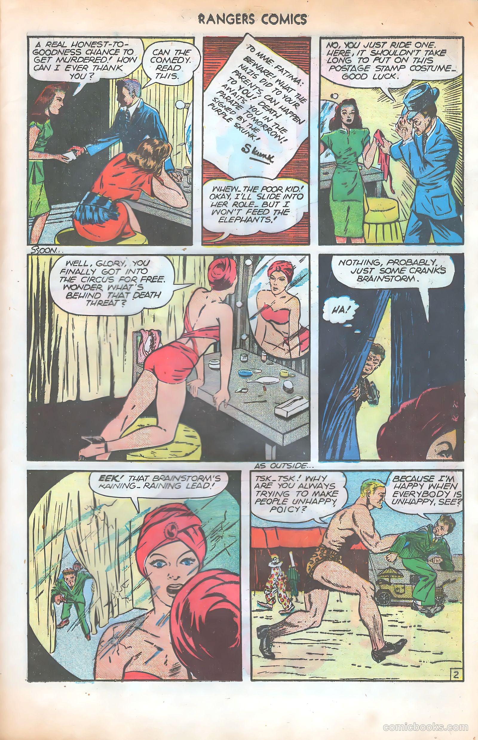 Rangers Comics #32 (1946) — page 37 of 52