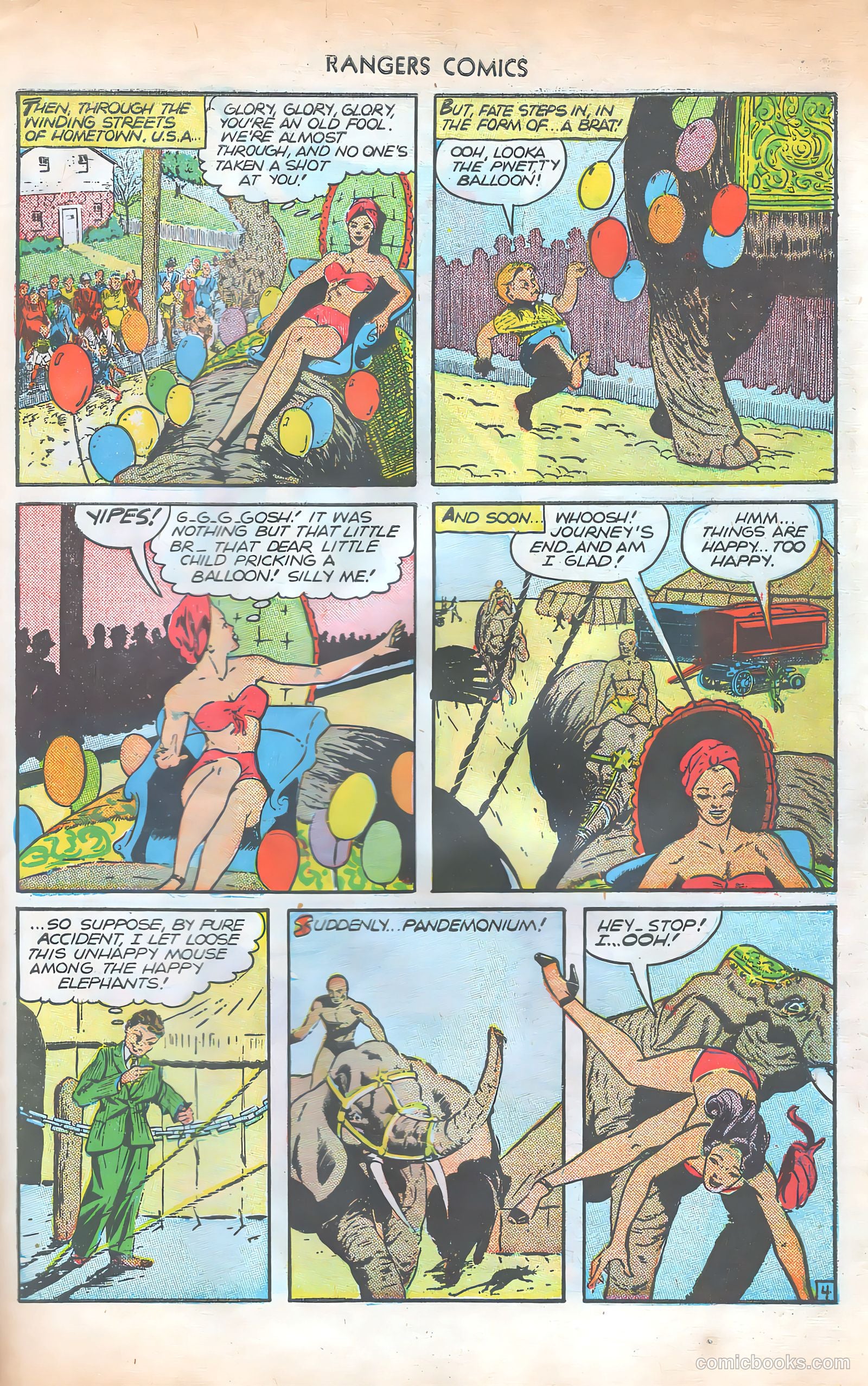Rangers Comics #32 (1946) — page 39 of 52