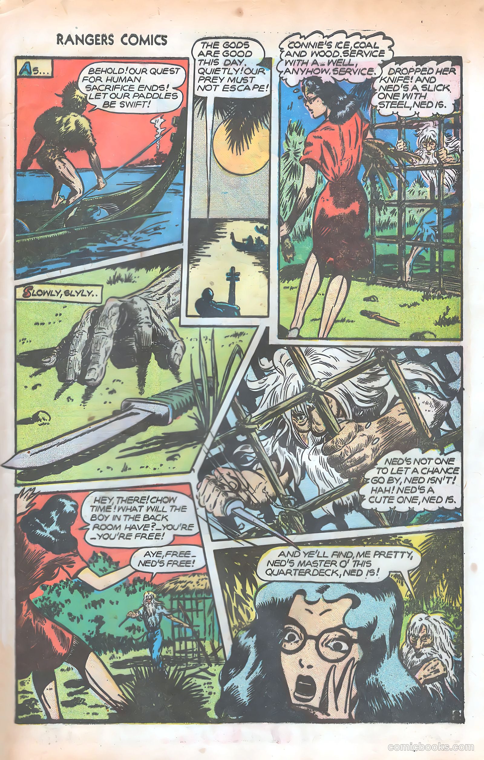 Rangers Comics #32 (1946) — page 45 of 52