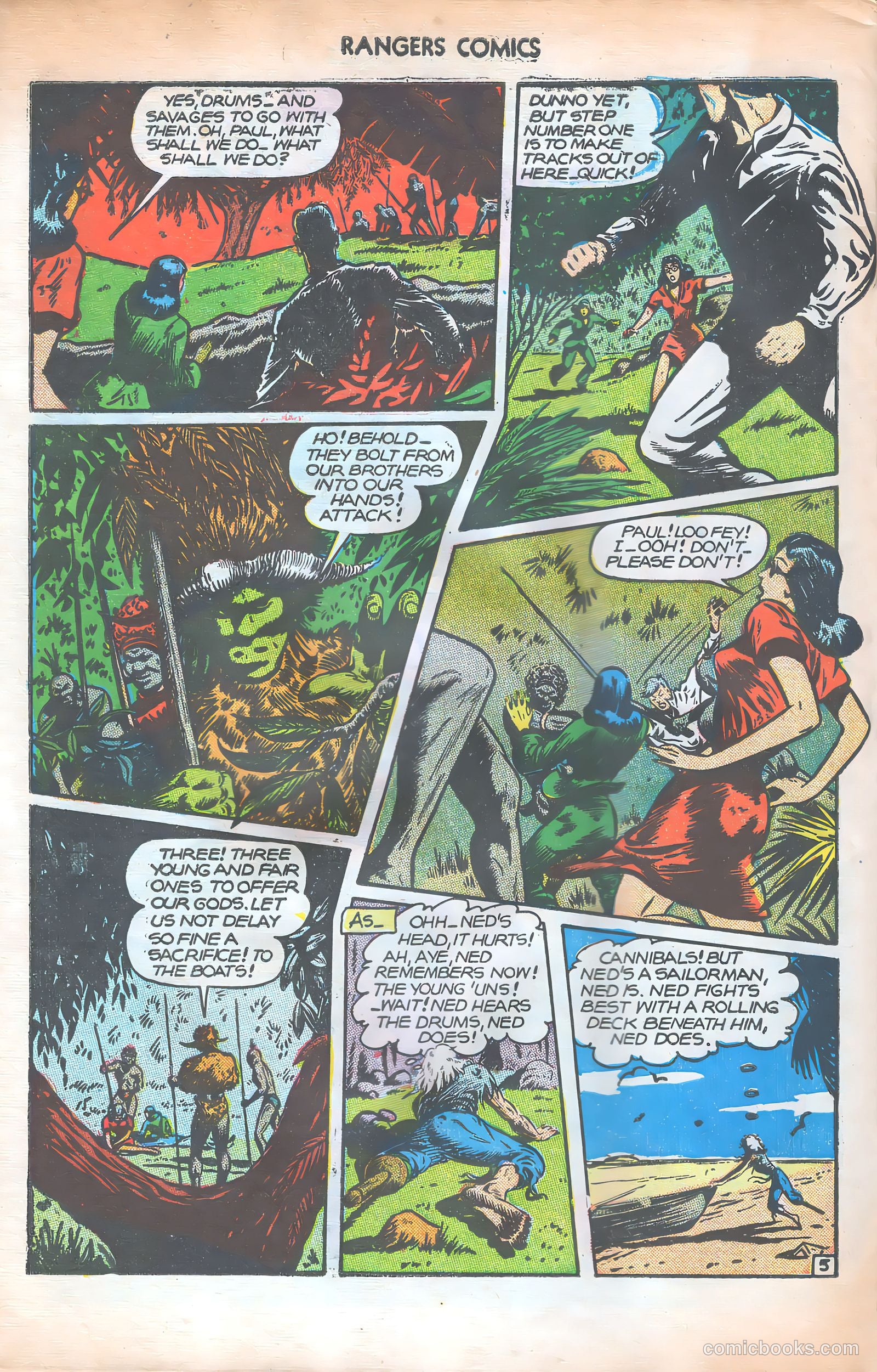 Rangers Comics #32 (1946) — page 48 of 52
