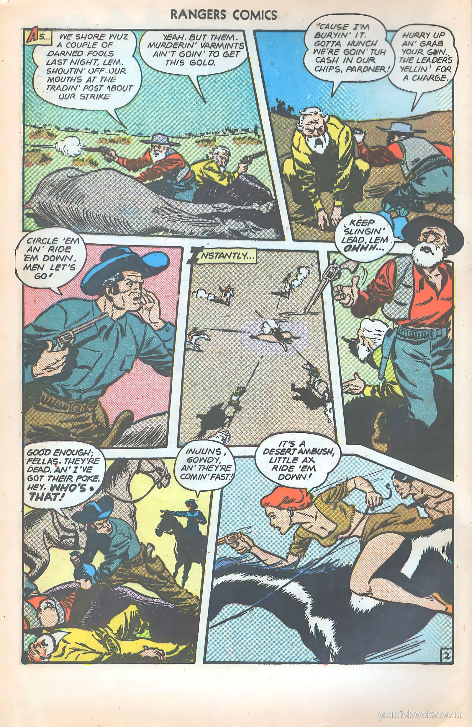 Rangers Comics #33 (1947) — page 4 of 52