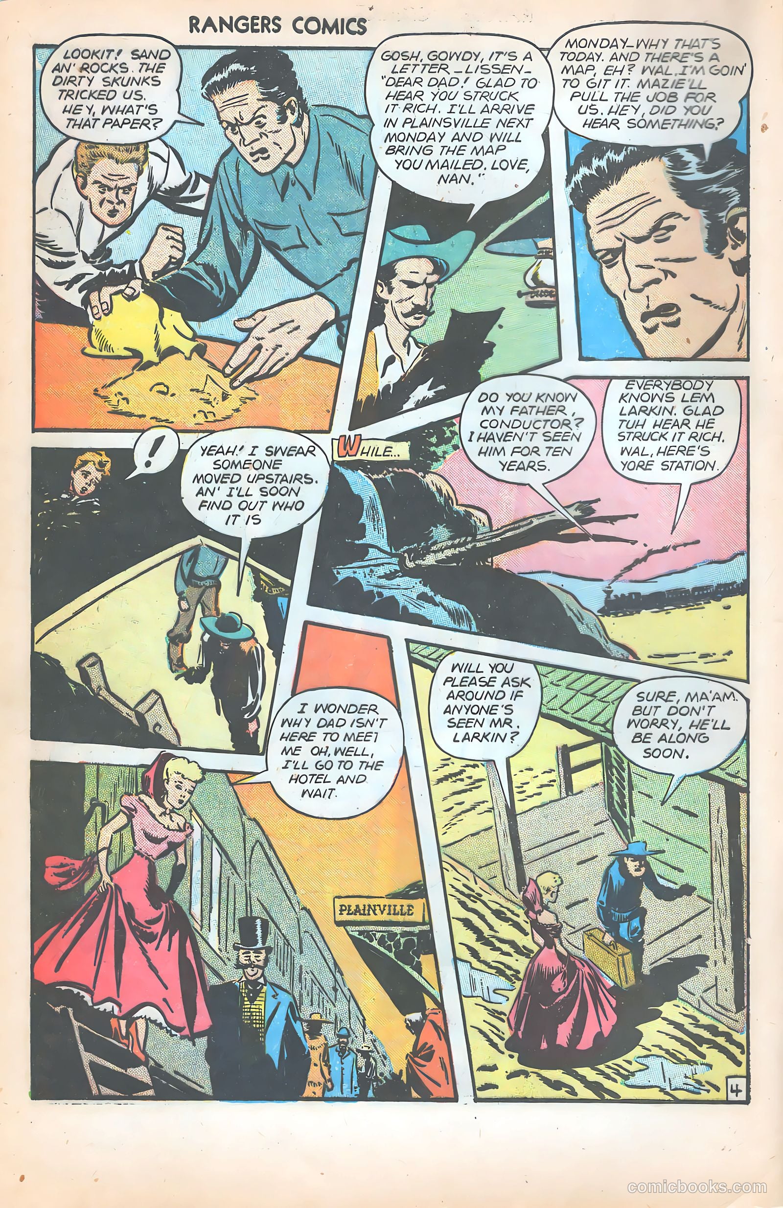 Rangers Comics #33 (1947) — page 6 of 52