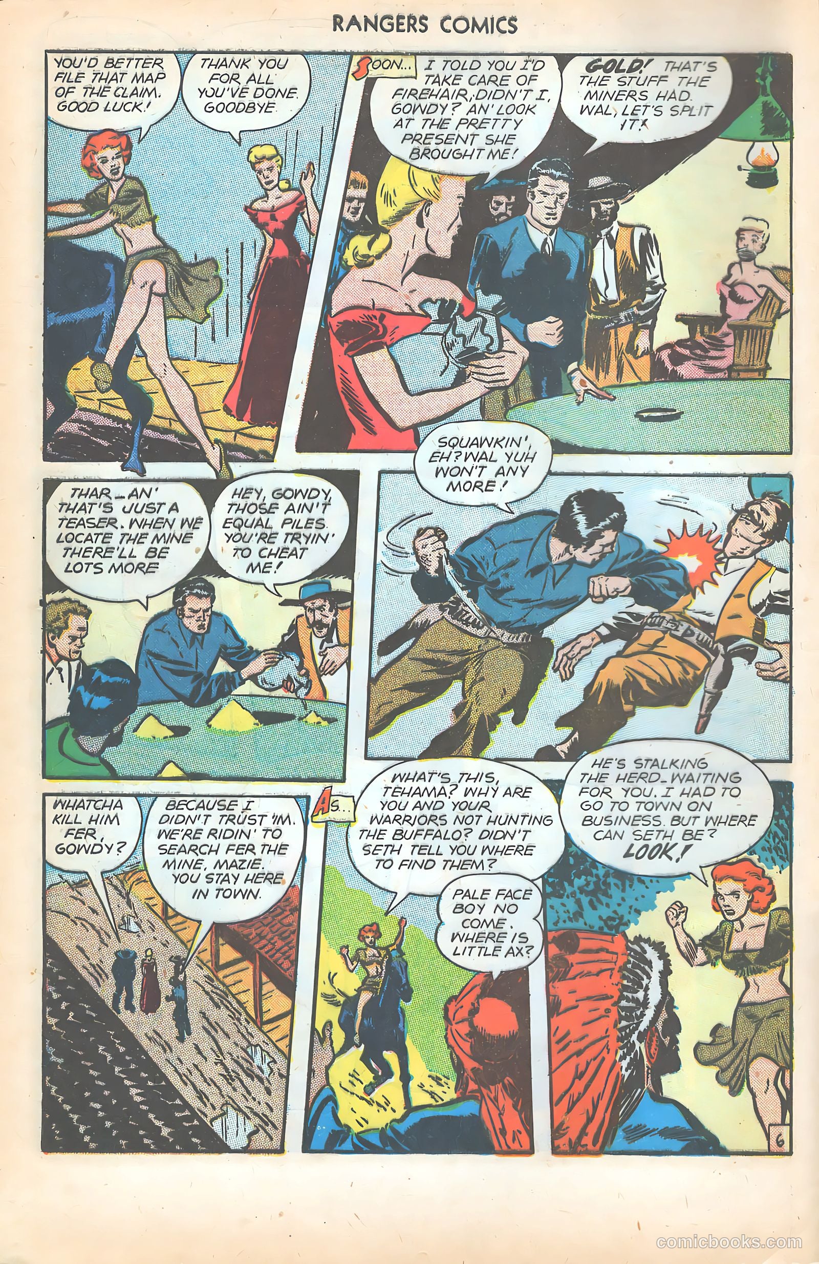Rangers Comics #33 (1947) — page 8 of 52