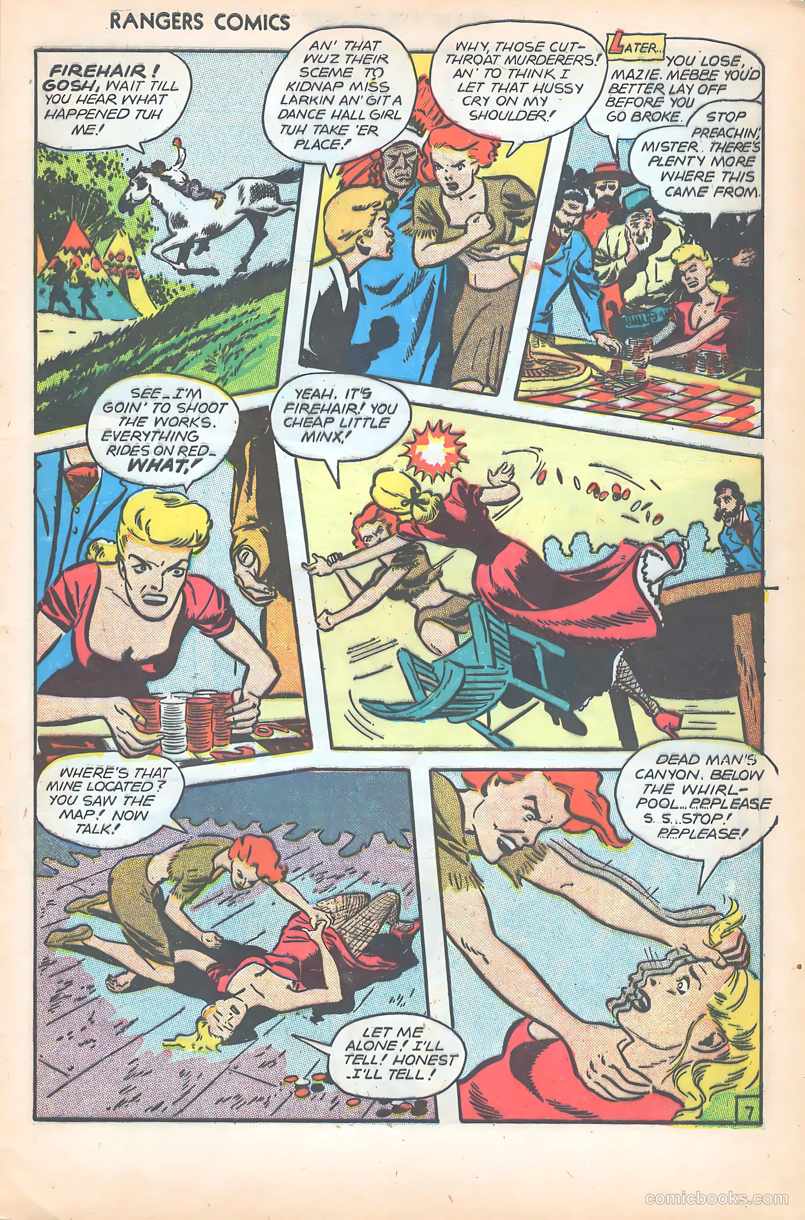 Rangers Comics #33 (1947) — page 9 of 52