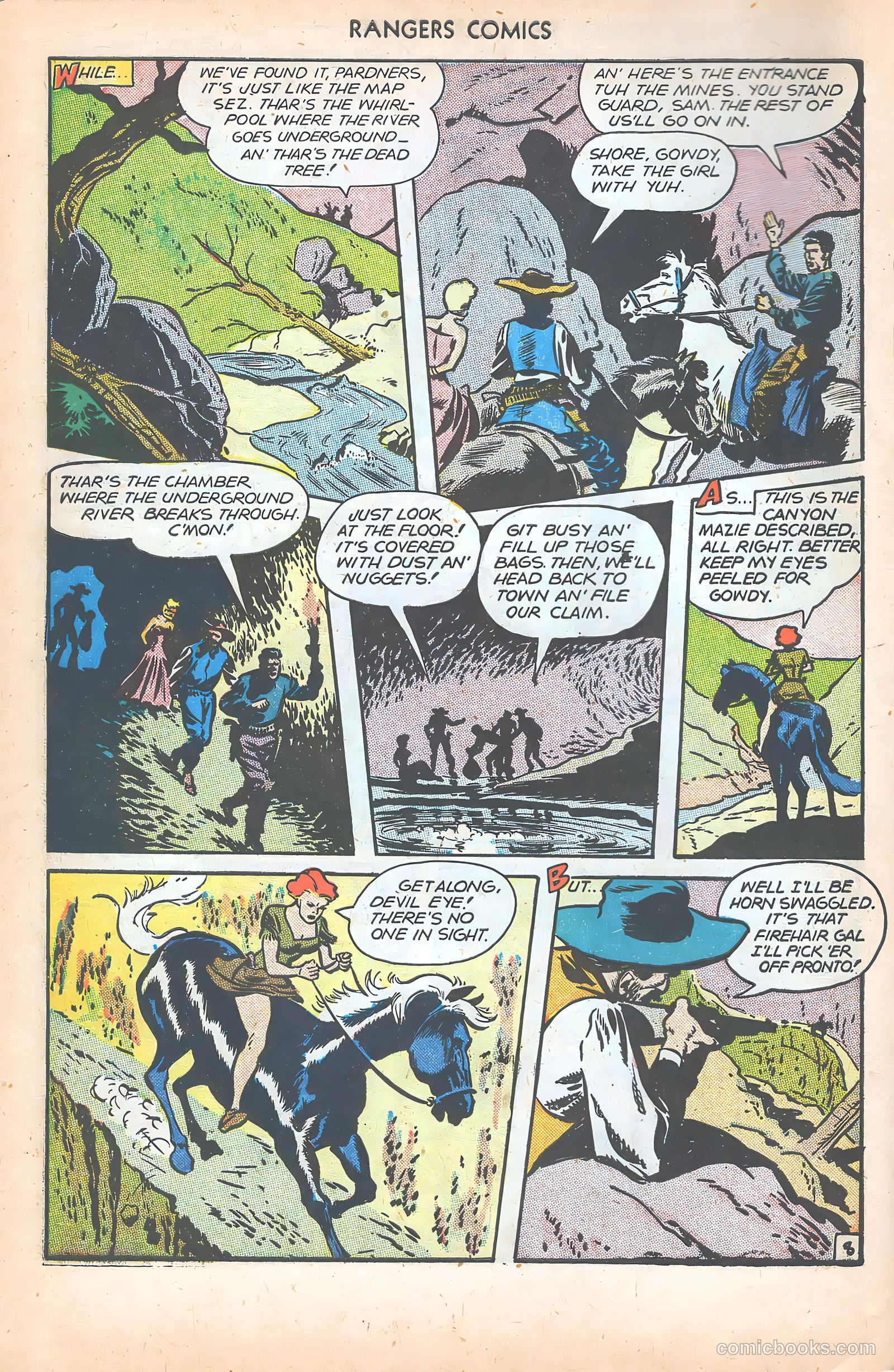Rangers Comics #33 (1947) — page 10 of 52