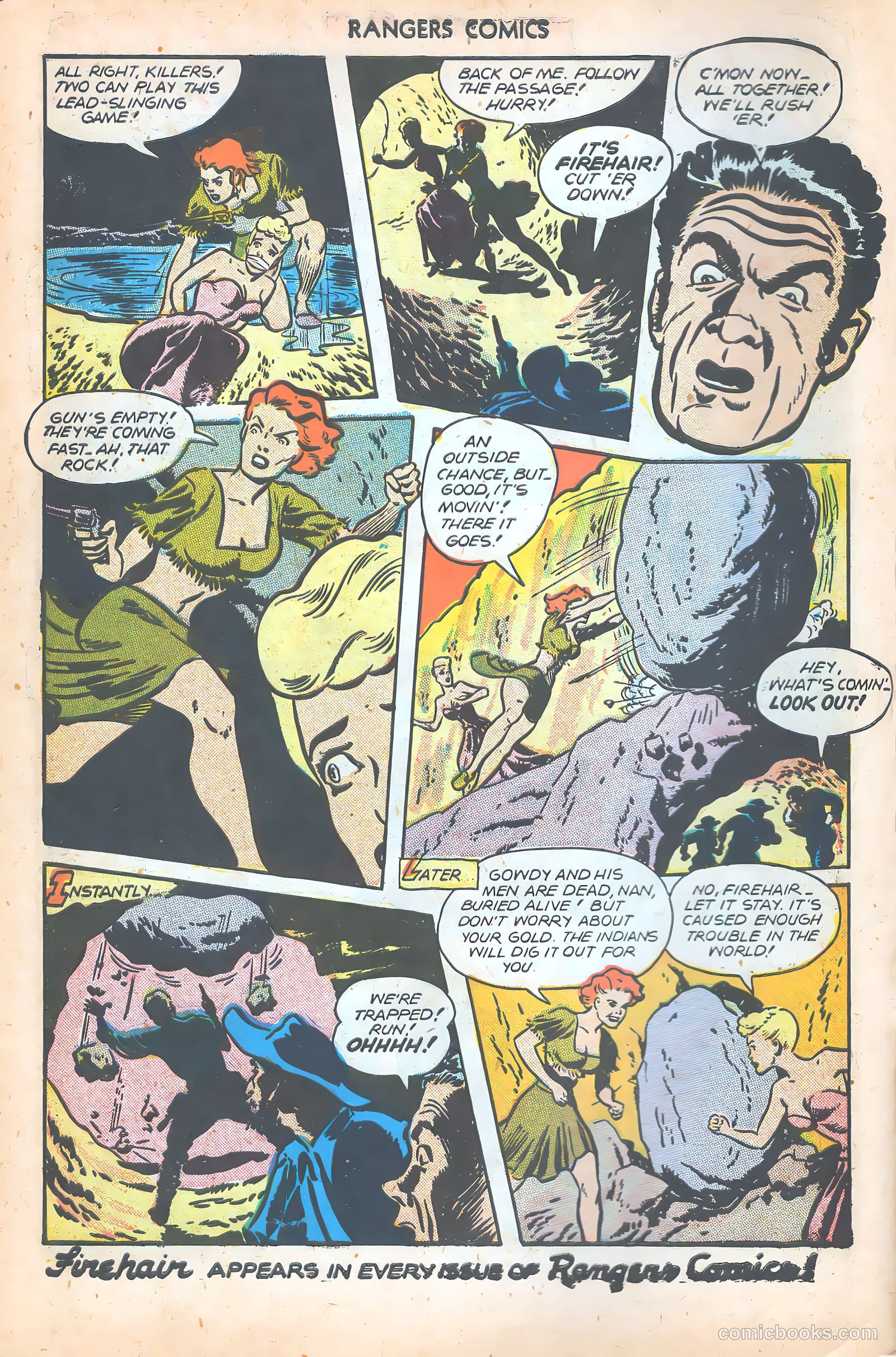 Rangers Comics #33 (1947) — page 12 of 52