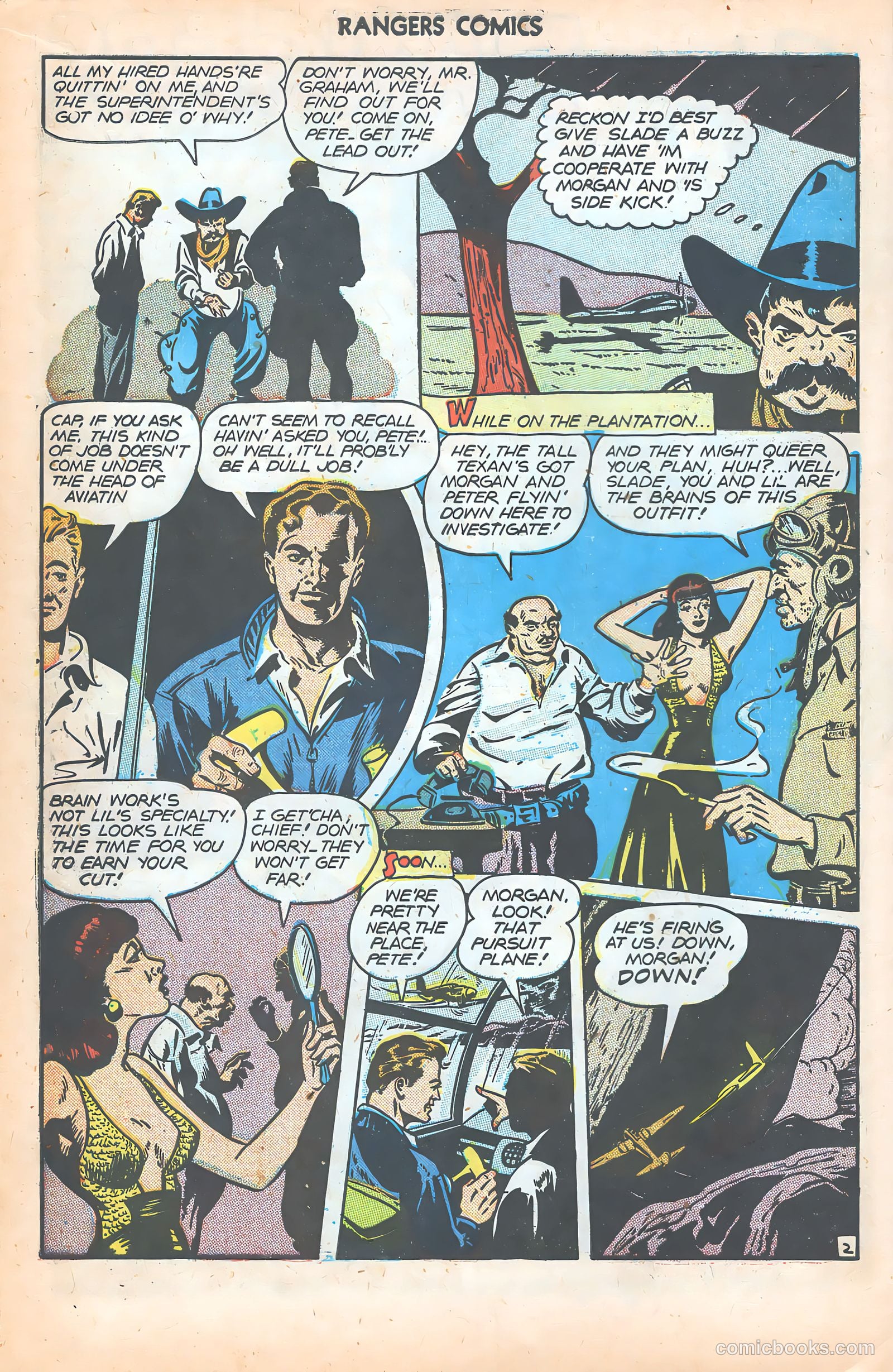 Rangers Comics #33 (1947) — page 14 of 52