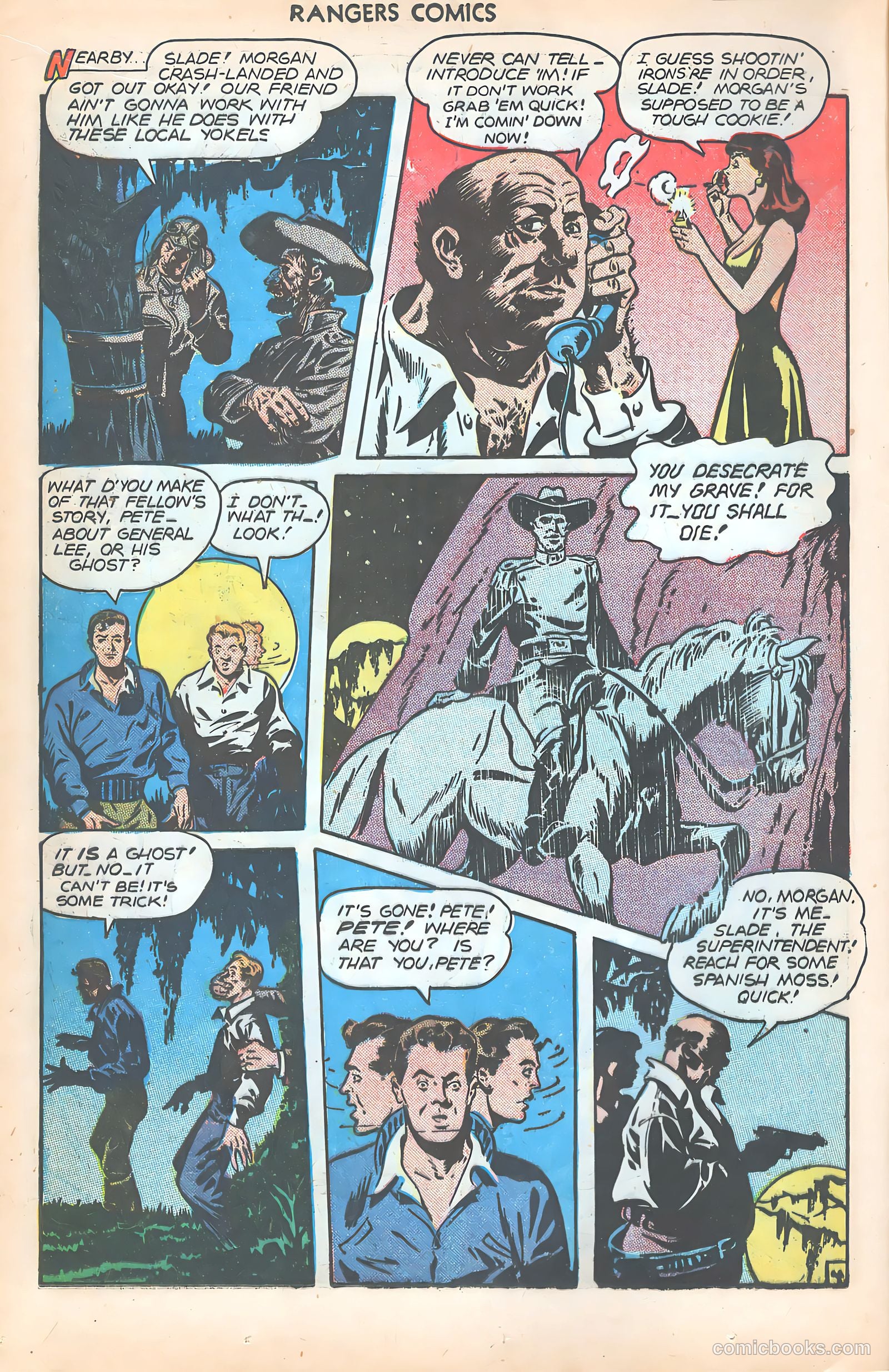 Rangers Comics #33 (1947) — page 16 of 52